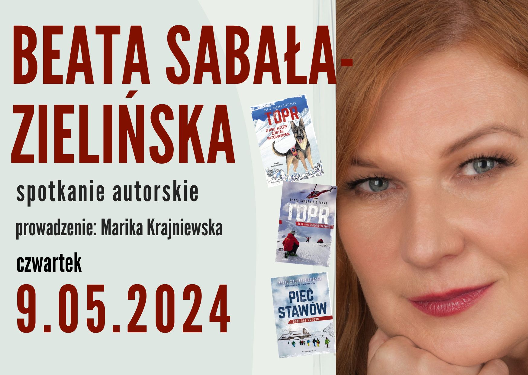 Read more about the article Spotkanie autorskie z Beatą Sabałą – Zielińską