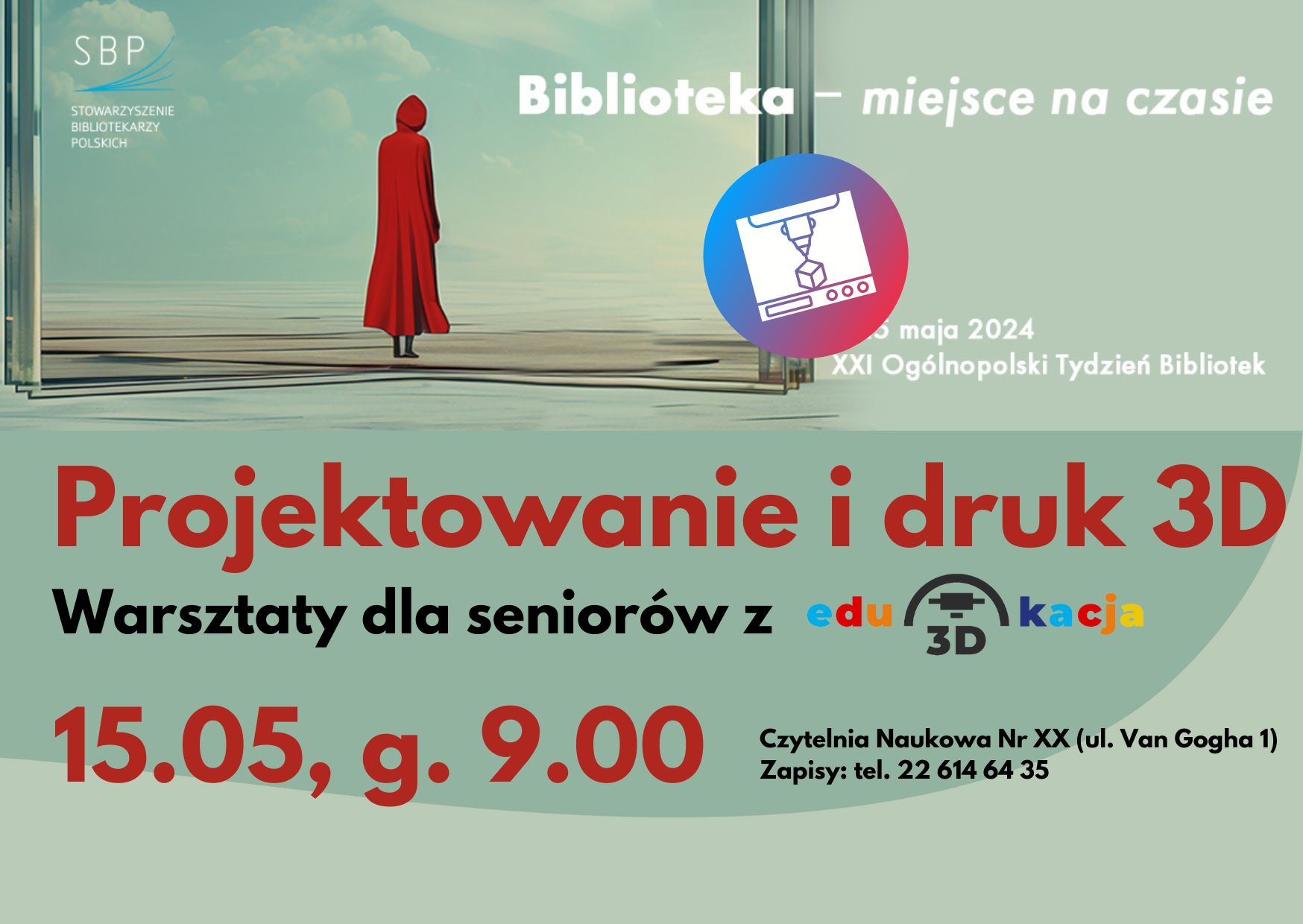 Read more about the article Projektowanie i druk 3D. Warsztaty dla seniorów