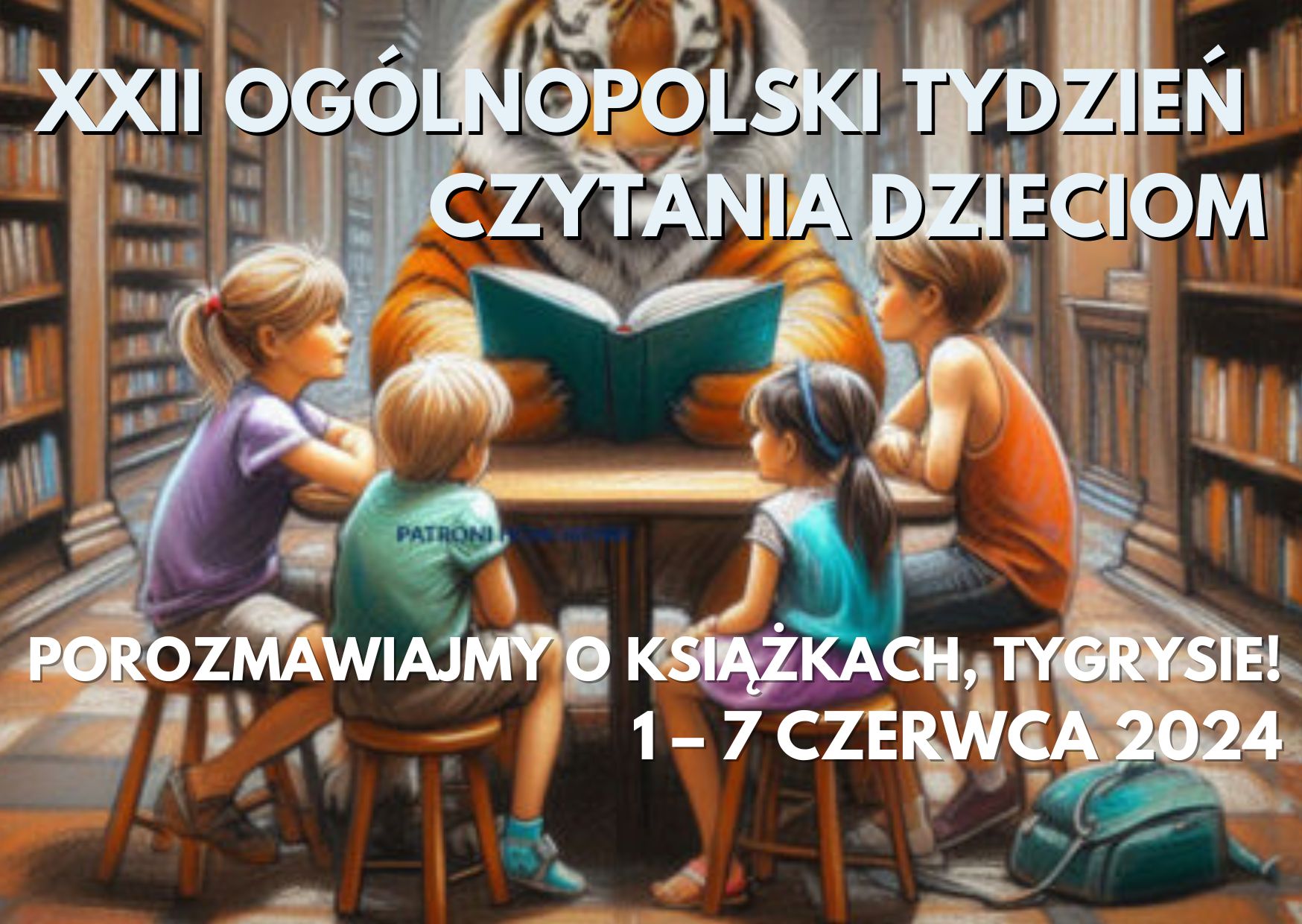 Read more about the article XXIII Ogólnopolski Tydzień Czytania Dzieciom