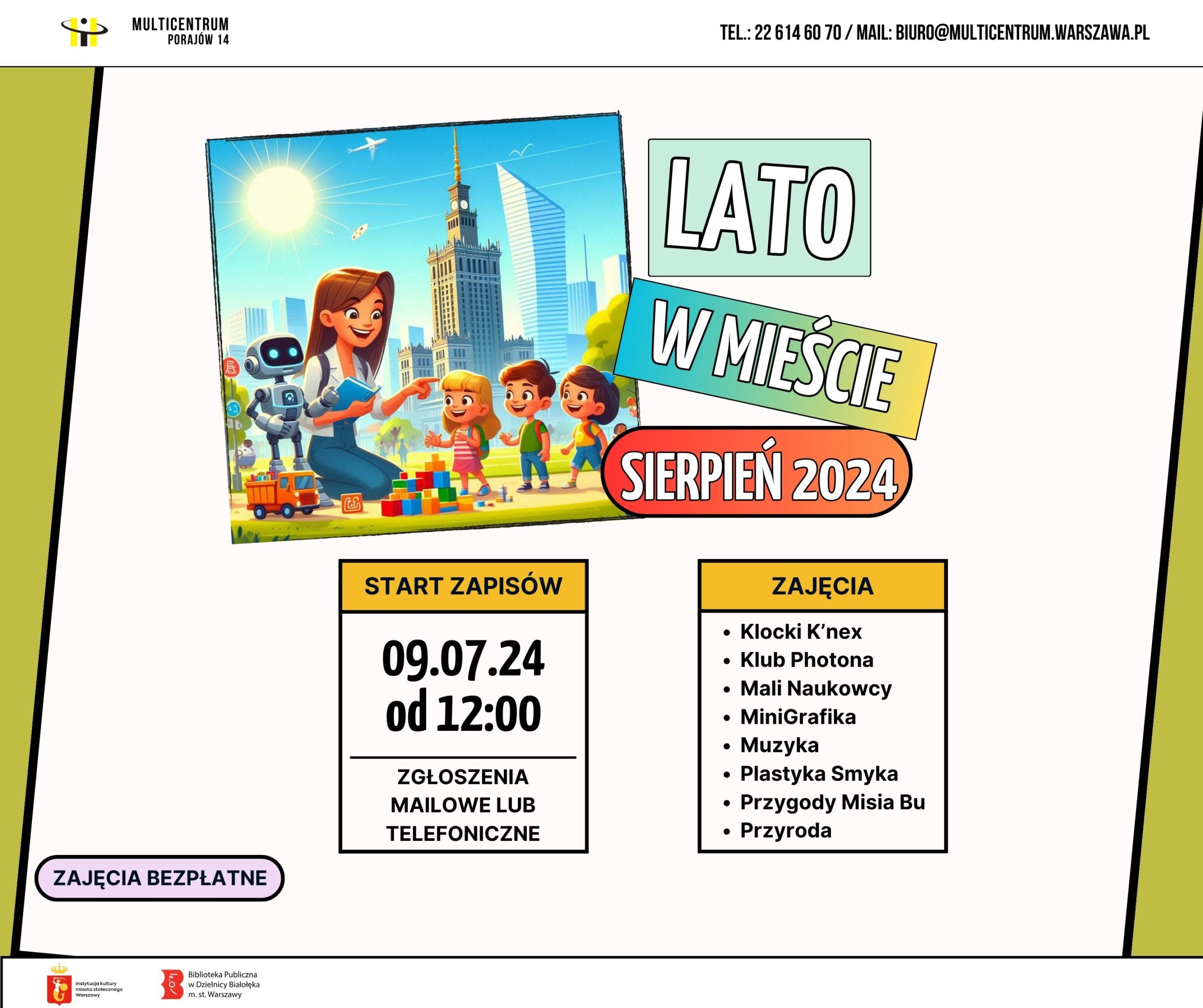Read more about the article Lato w mieście 2024 – Sierpień