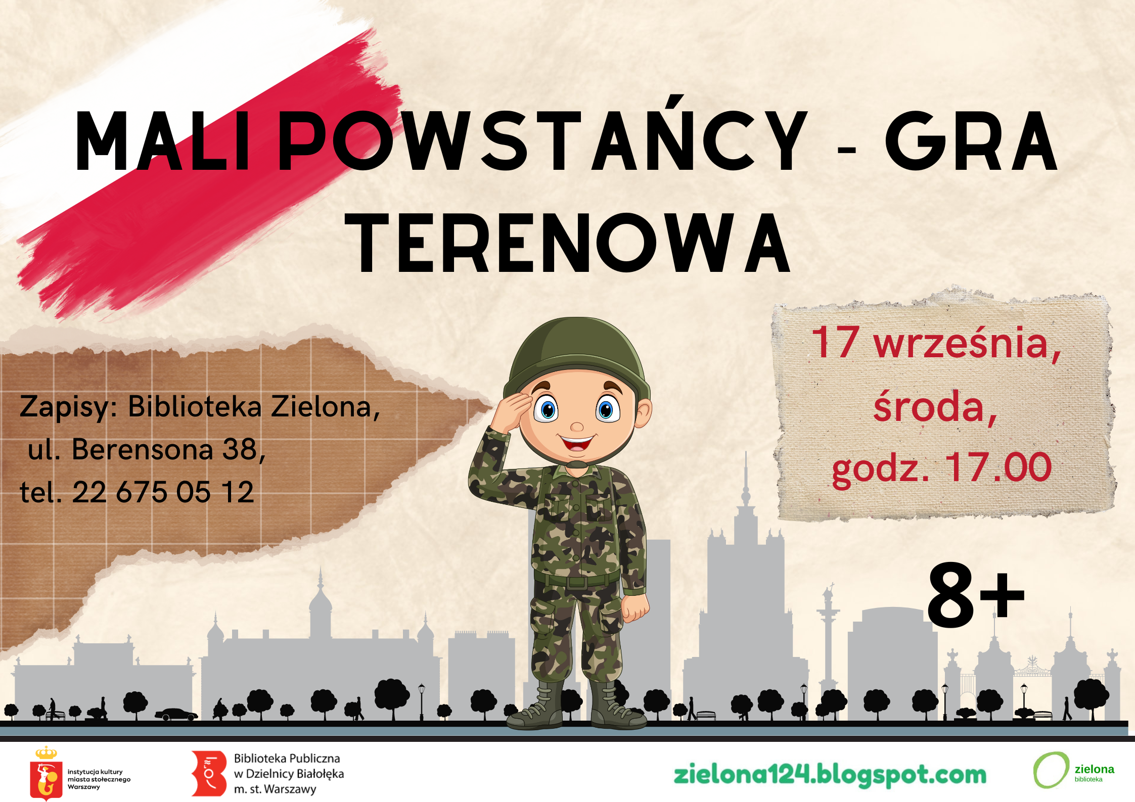 Read more about the article Mali powstańcy – gra terenowa