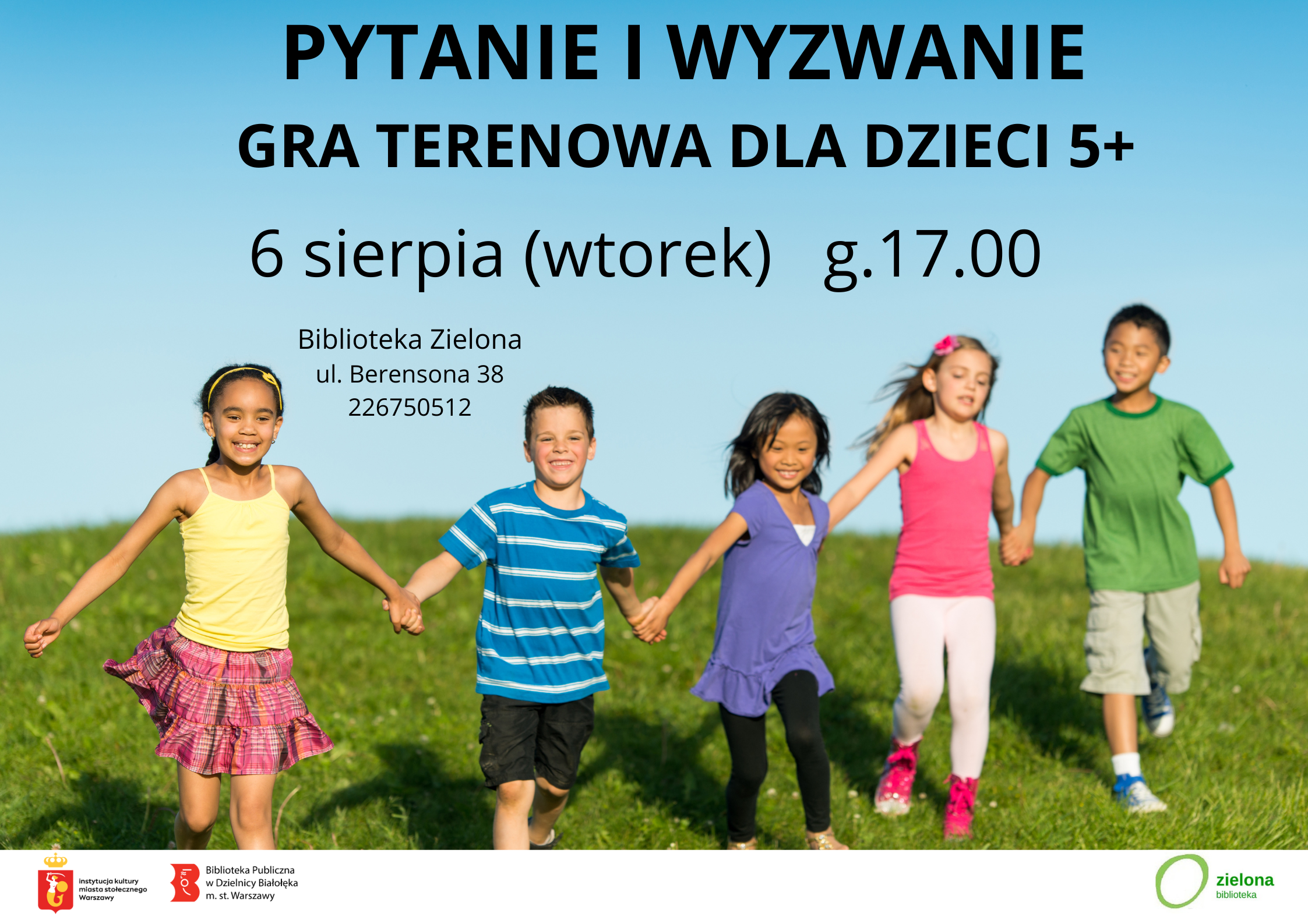 Read more about the article Gra terenowa dla dzieci w Zielonej.