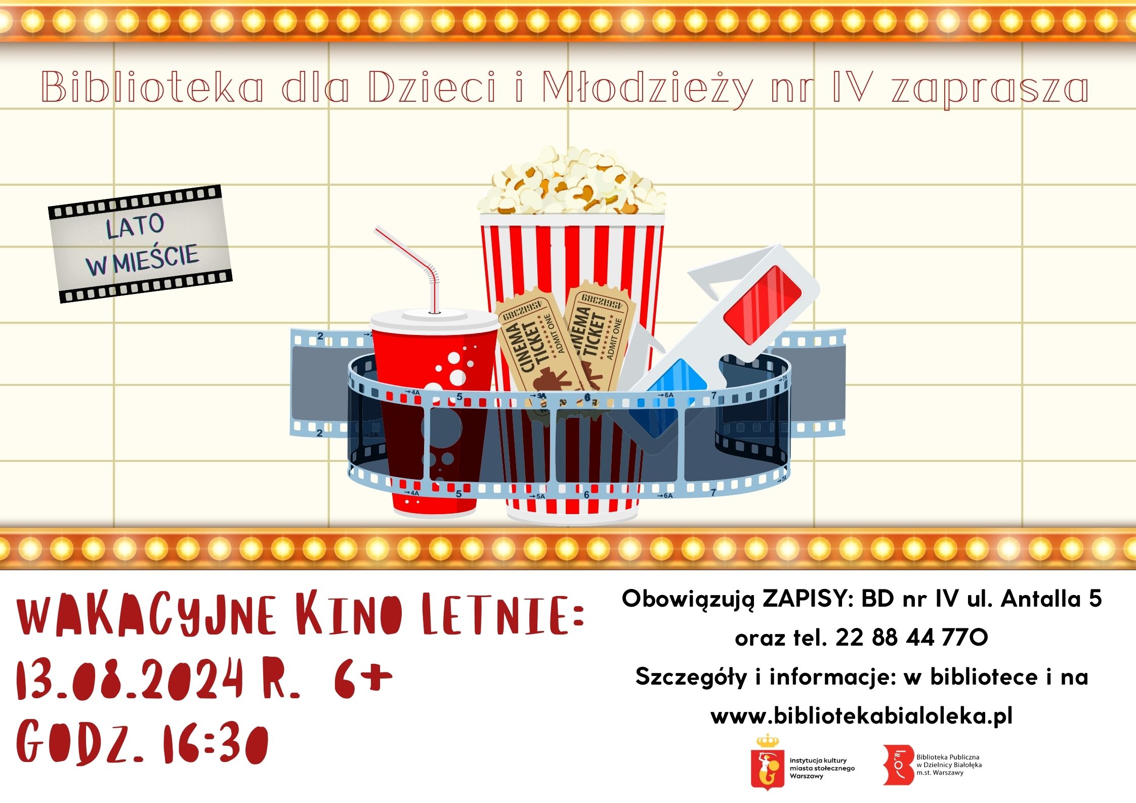 Read more about the article Wakacyjne kino letnie w BD IV