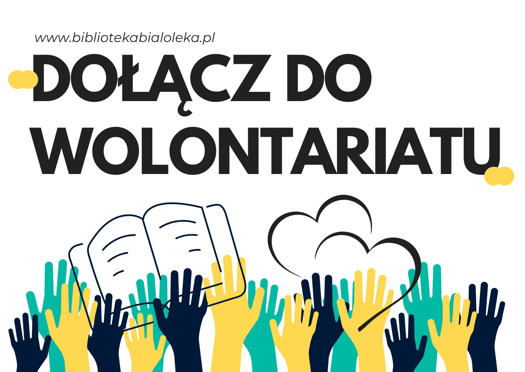 Read more about the article Zostań wolontariuszem w naszej Bibliotece!