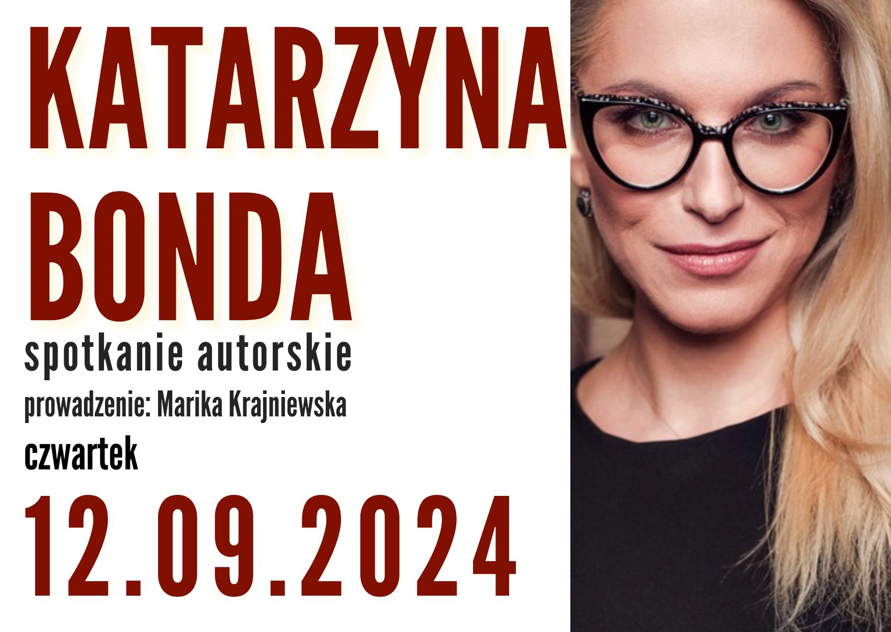 Read more about the article Spotkanie autorskie z Katarzyną Bondą