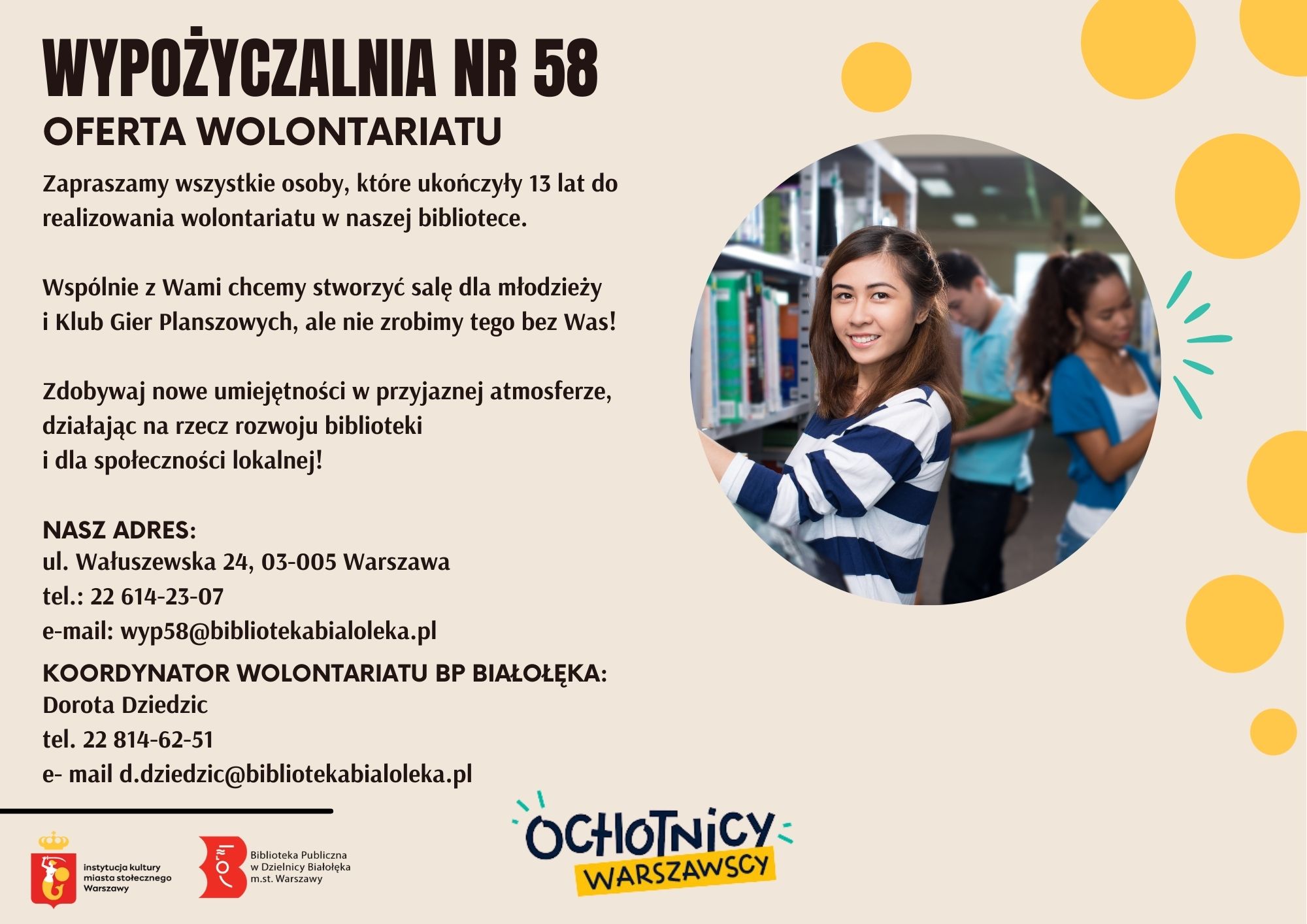 Read more about the article Oferta wolontariatu