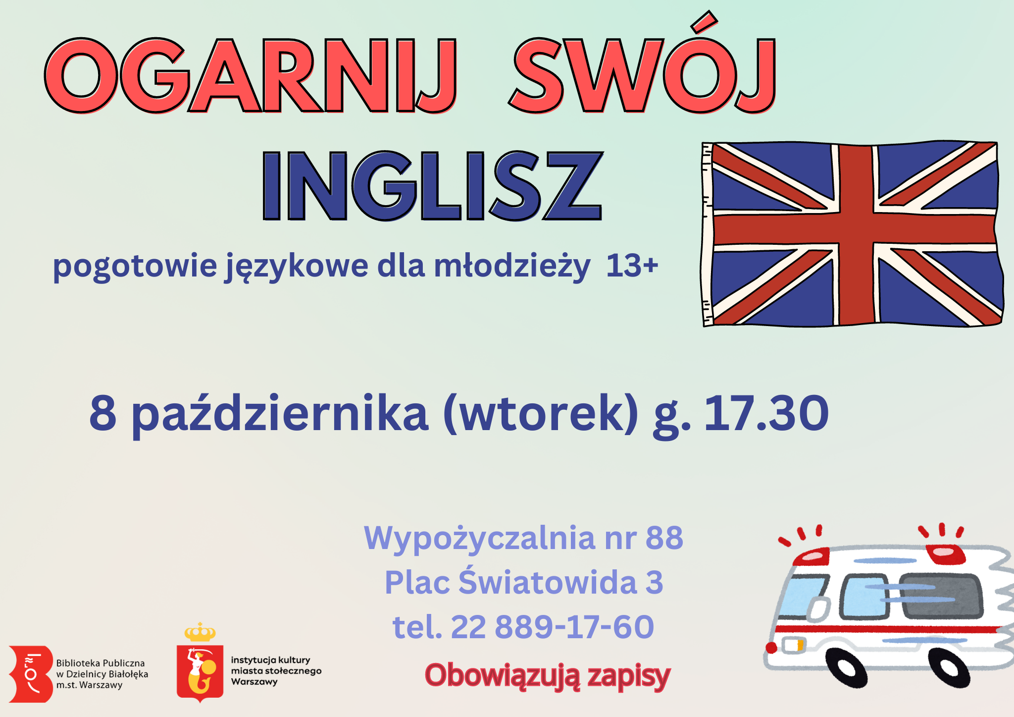 Read more about the article Ogarnij Swój Inglisz – pogotowie językowe