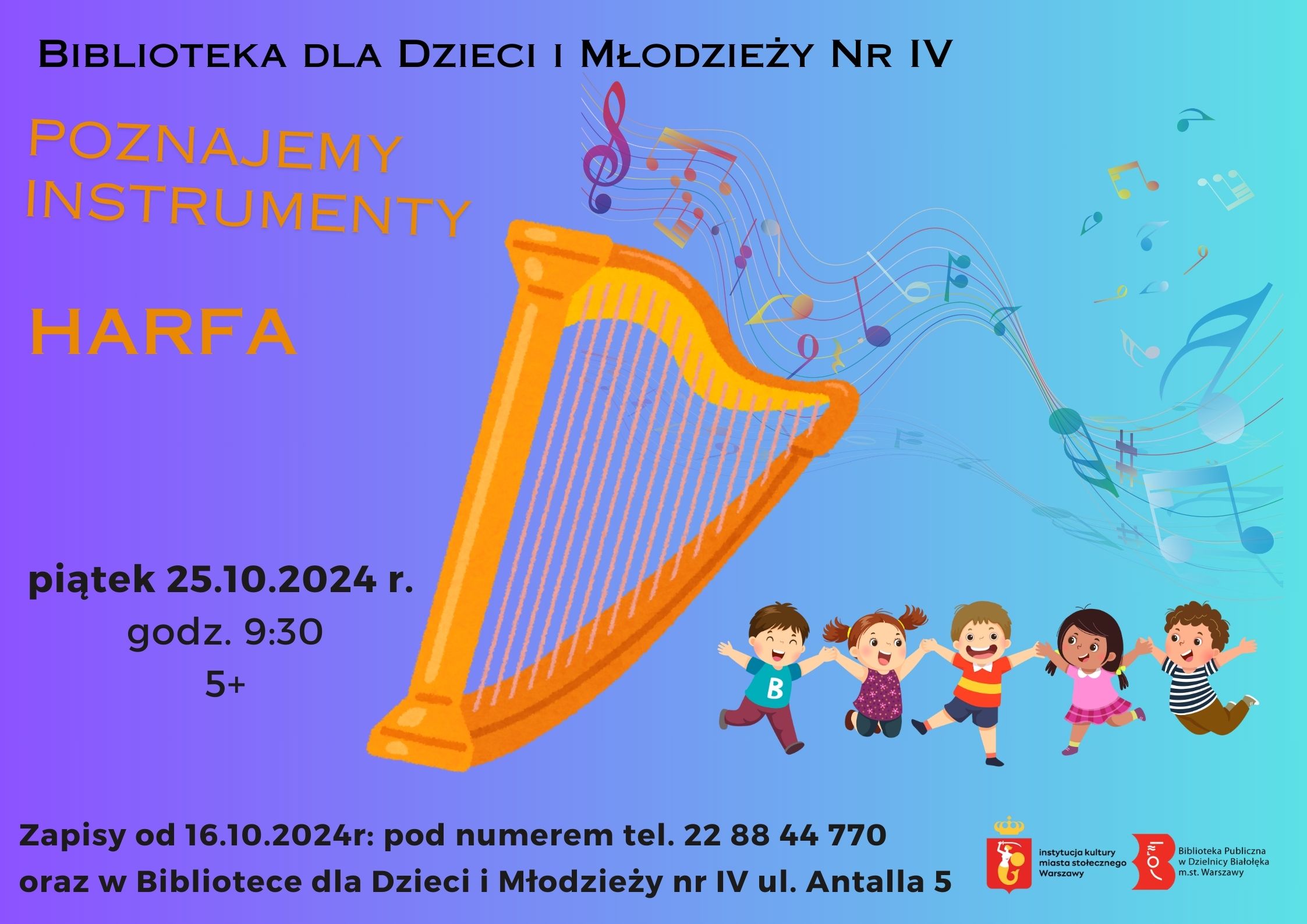 Read more about the article Poznajemy instrumenty: HARFA w BD IV
