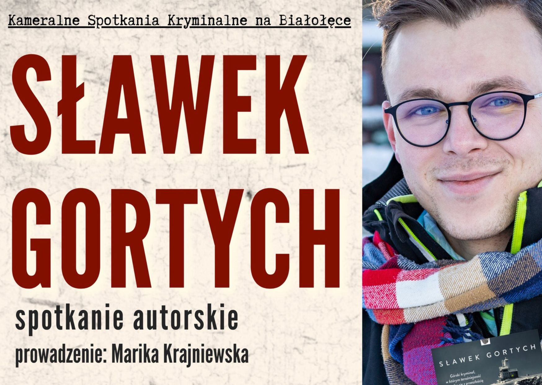 Read more about the article Spotkanie autorskie ze Sławkiem Gortychem