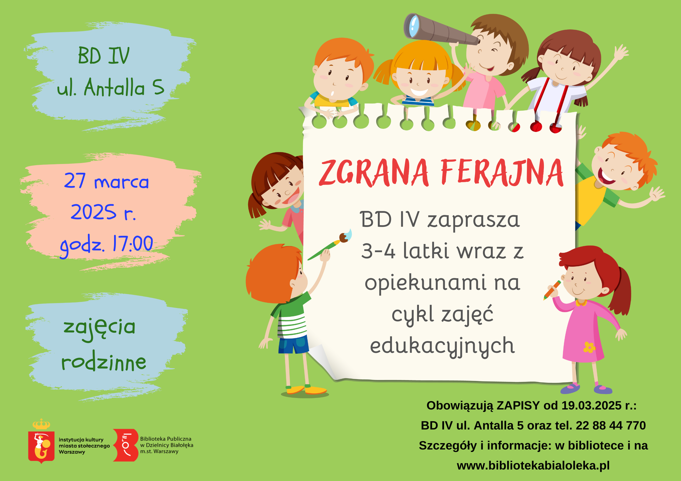 Read more about the article Marzec dla najmłodszych w BD IV!