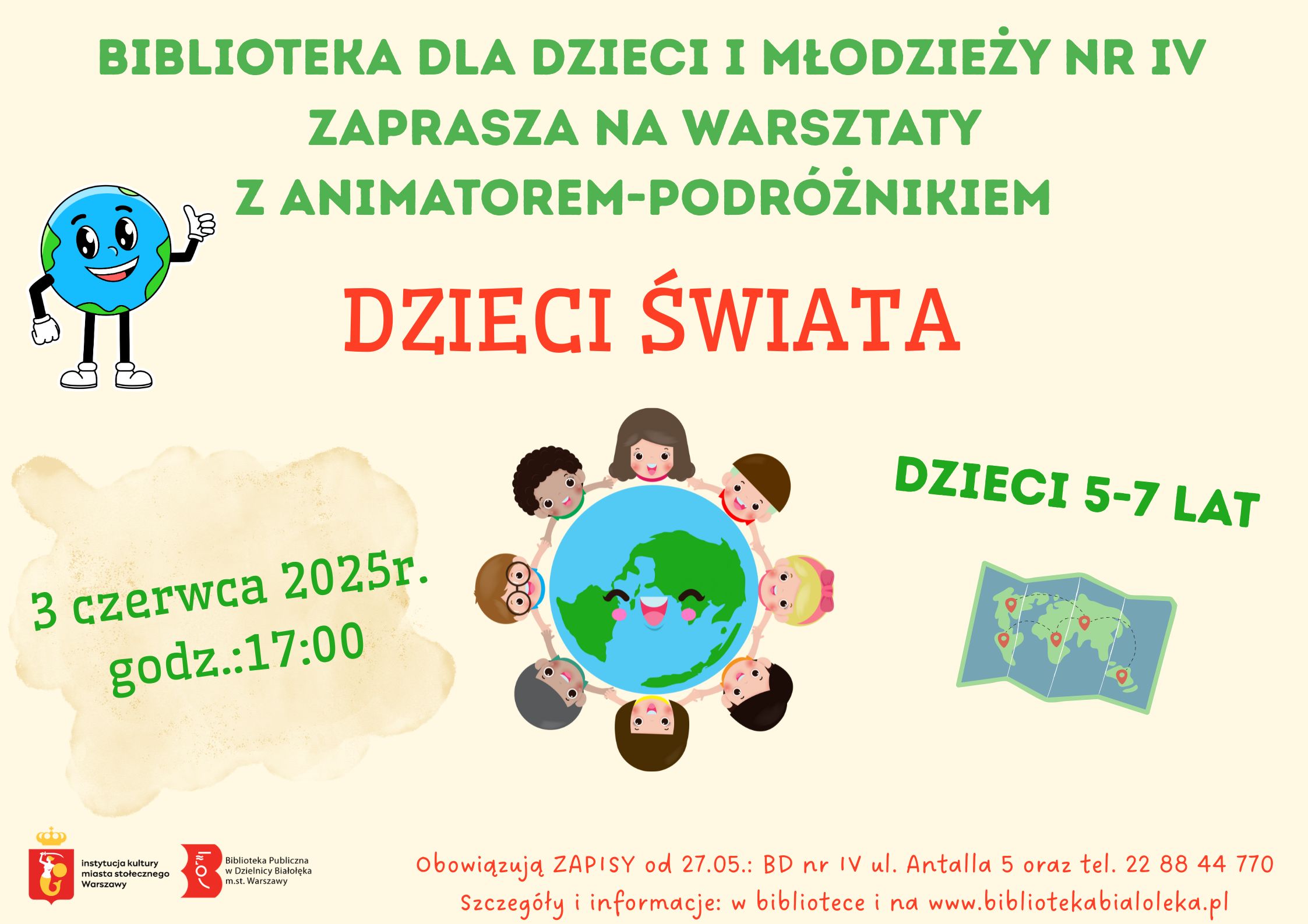 Read more about the article Dzieci świata – warsztaty