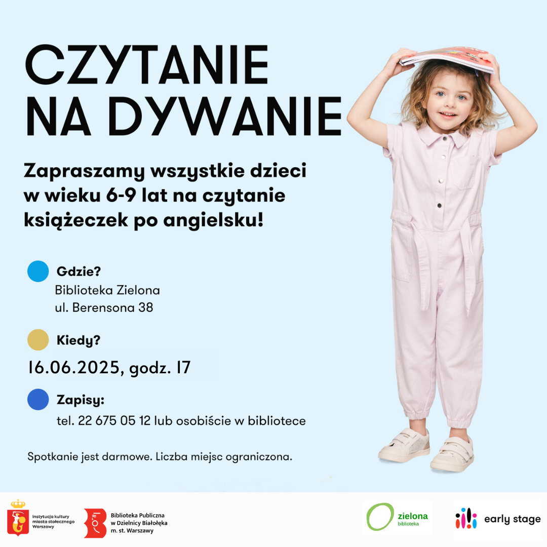 Read more about the article Czytanie na dywanie z Early Stage
