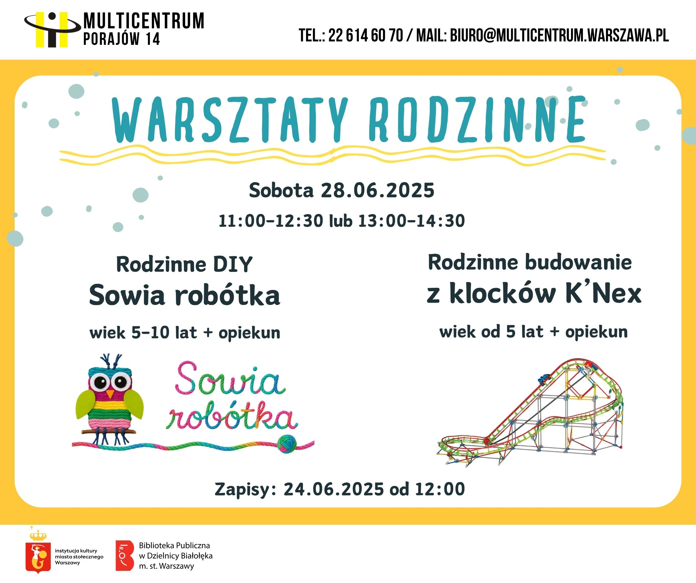 Read more about the article Kreatywne zajęcia rodzinne w MultiCentrum