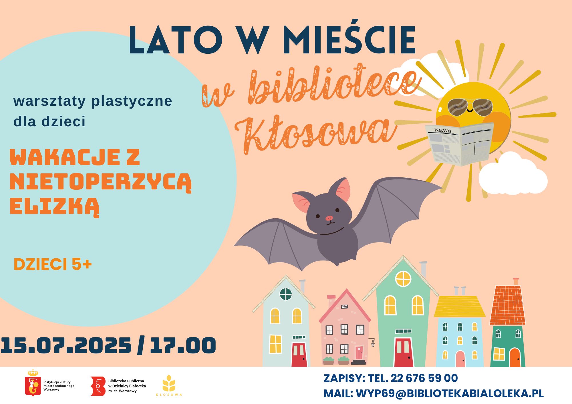 Read more about the article Lato w mieście. Lato w Bibliotece Kłosowa