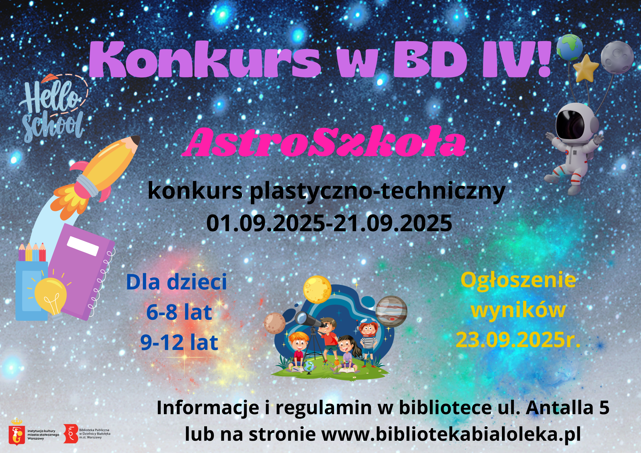 Read more about the article Konkurs „AstroSzkoła” w BD IV