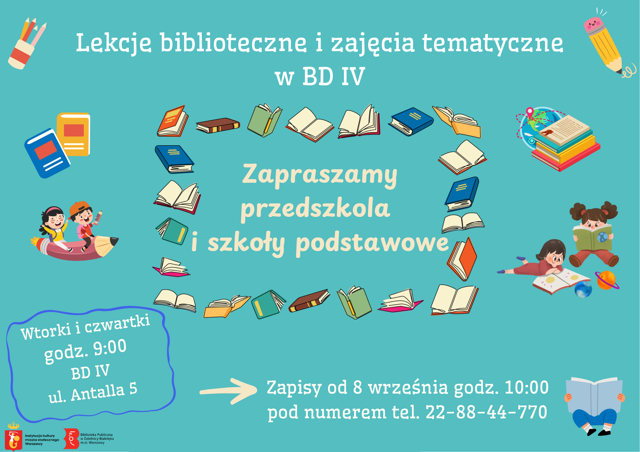 Read more about the article Zajęcia tematyczne i lekcje biblioteczne w BD IV