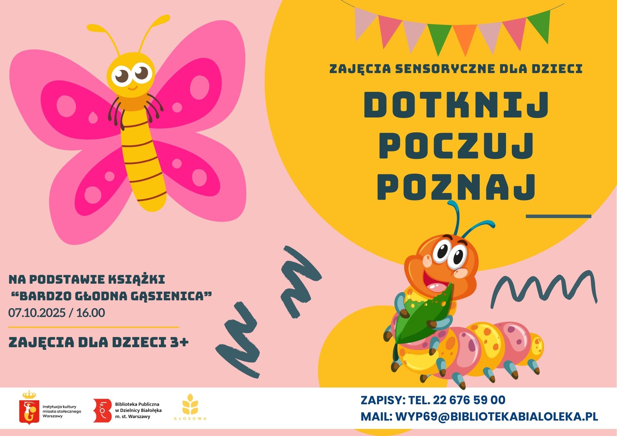 Read more about the article Dotknij! Poczuj! Poznaj! — zajęcia sensoryczne dla dzieci