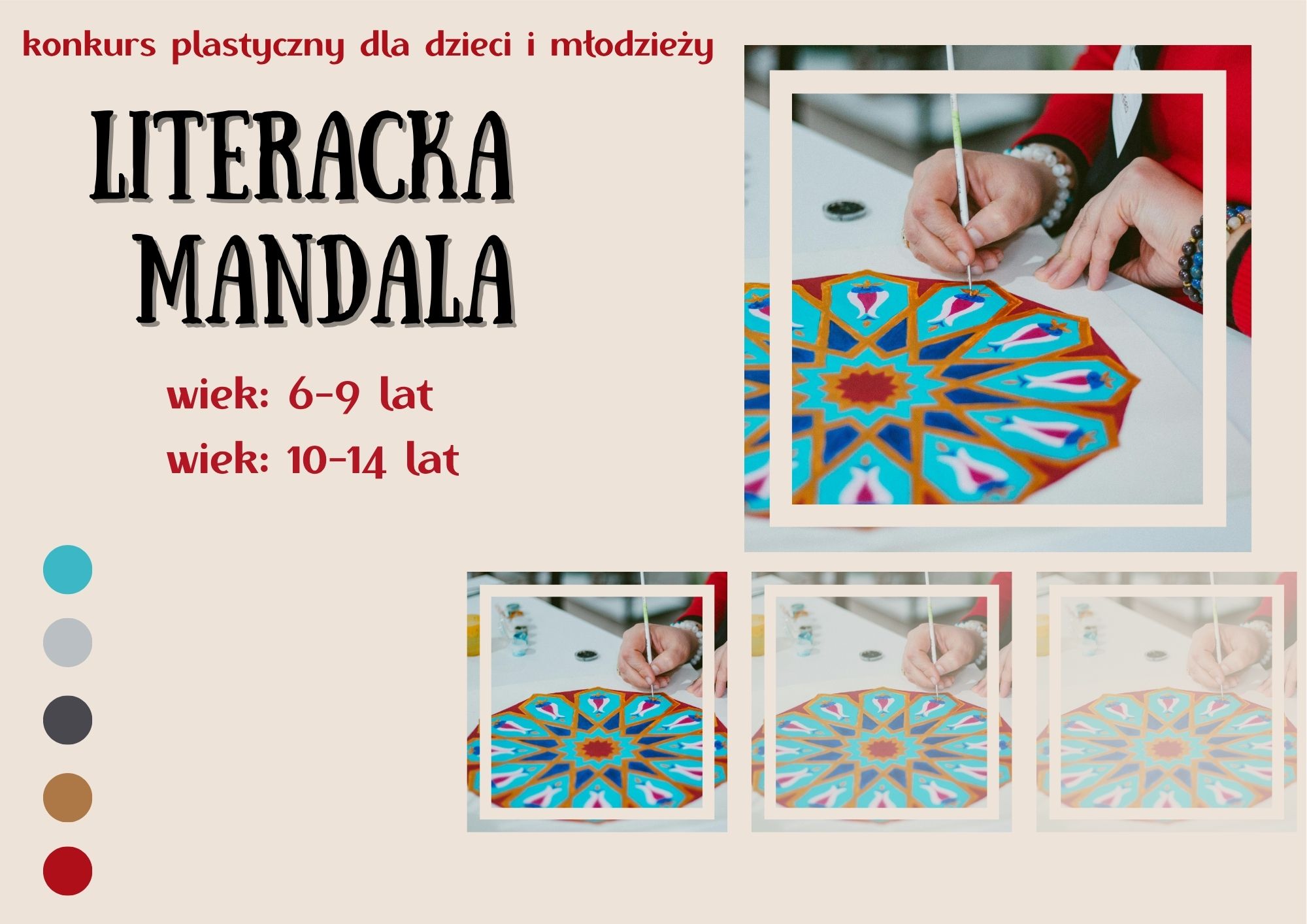 Read more about the article Literacka Mandala – konkurs plastyczny