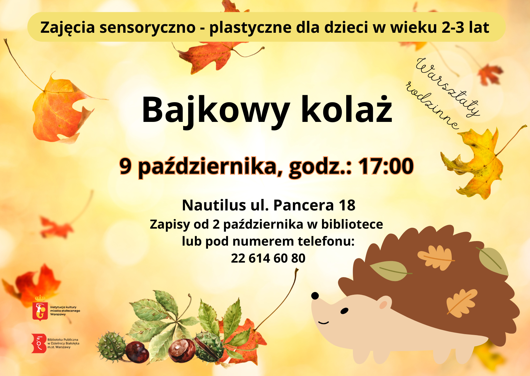Read more about the article Jesienny „Bajkowy kolaż” w Nautilusie