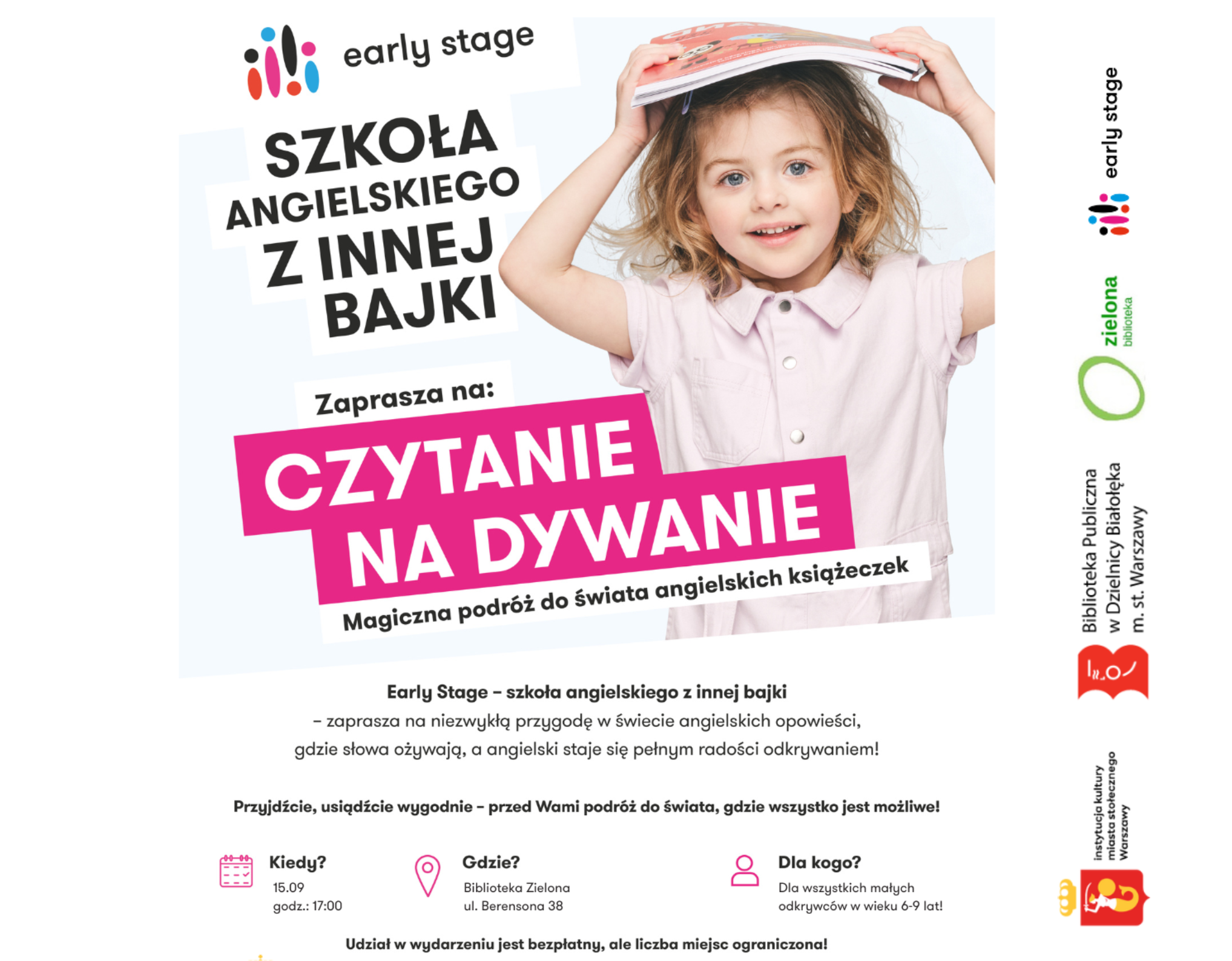 Read more about the article Czytanie na dywanie z Early Stage
