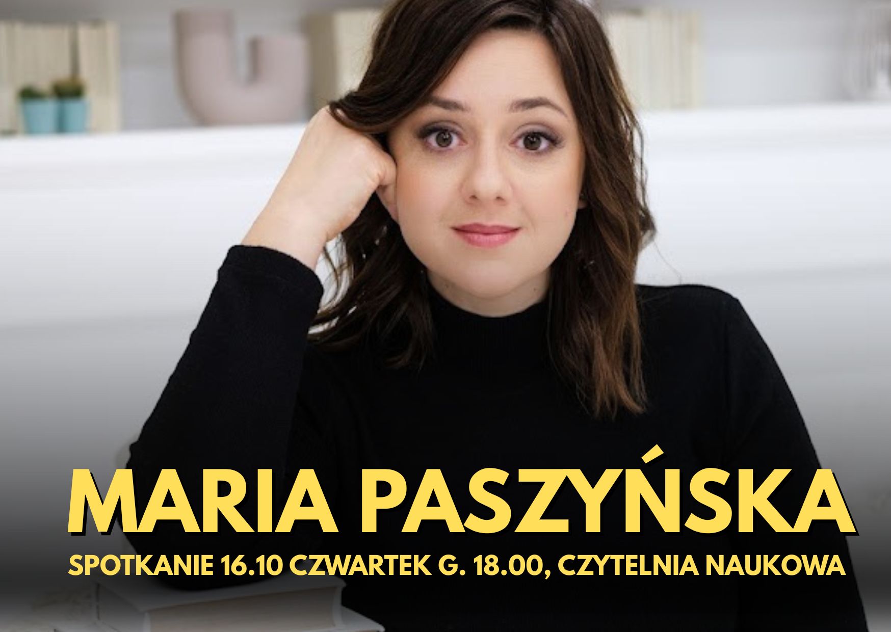 Read more about the article Spotkanie autorskie z Marią Paszyńską