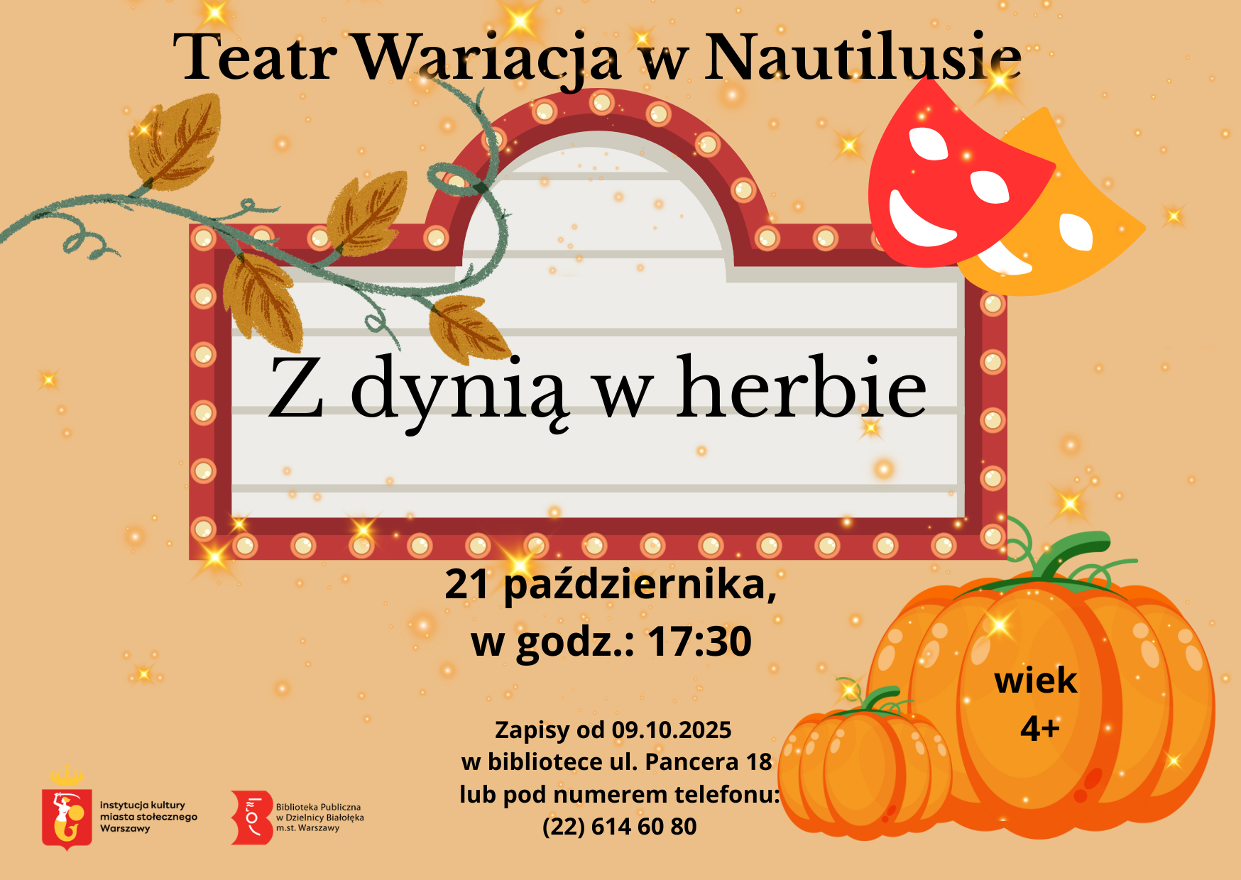 Read more about the article Teatr Wariacja „Z dynią herbie”