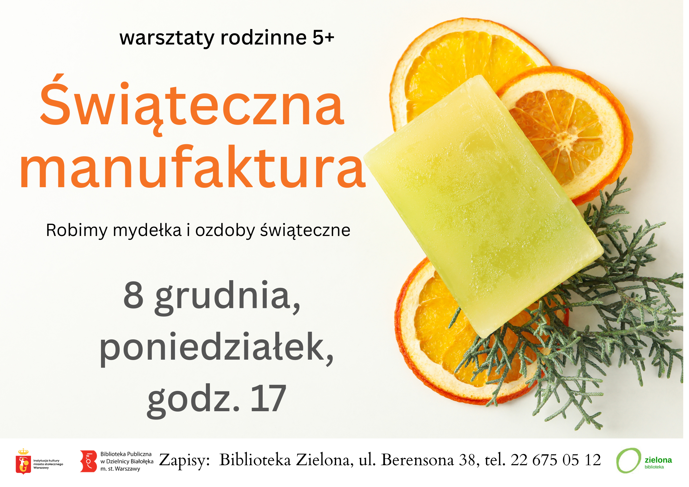 Read more about the article Świąteczna manufaktura: mydełka i ozdoby świąteczne