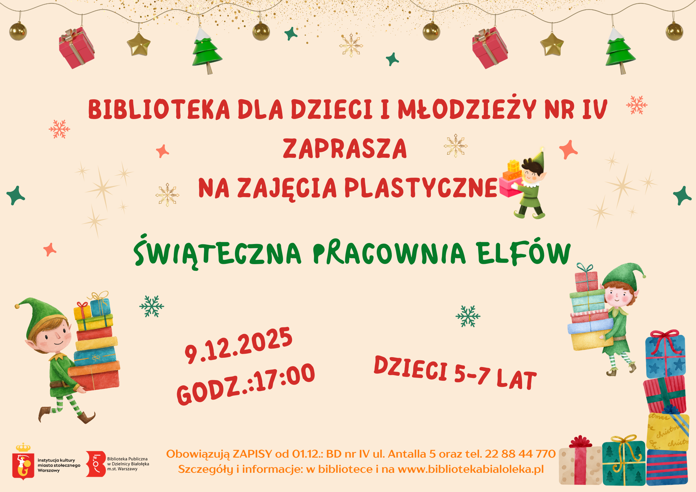 Read more about the article Świąteczna pracownia elfów w BD4