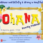 Ohana znaczy rodzina. Rodzinne warsztaty z dramą w Nautilusie.