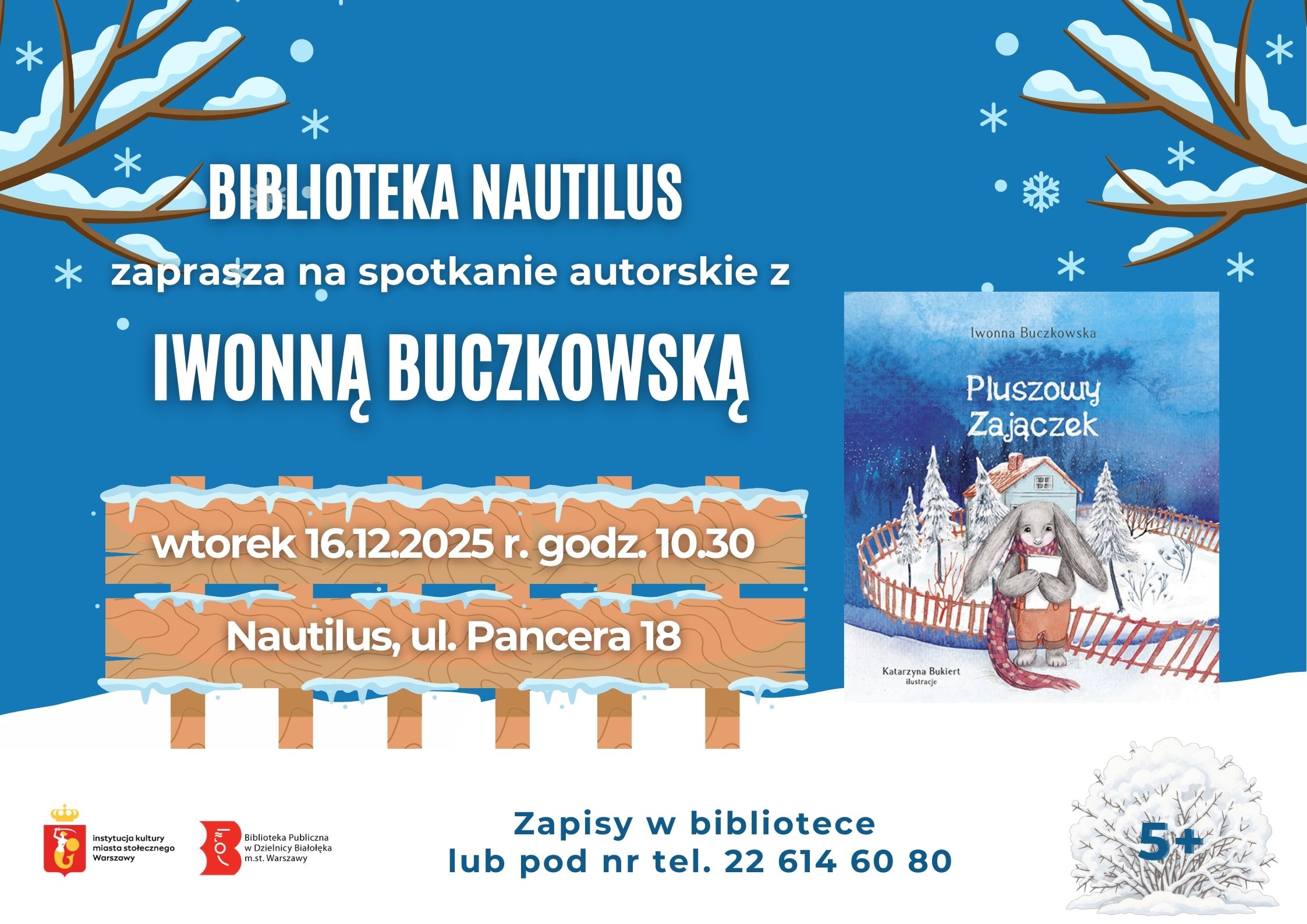 Read more about the article Spotkanie autorskie z Iwonną Buczkowską w Nautilusie