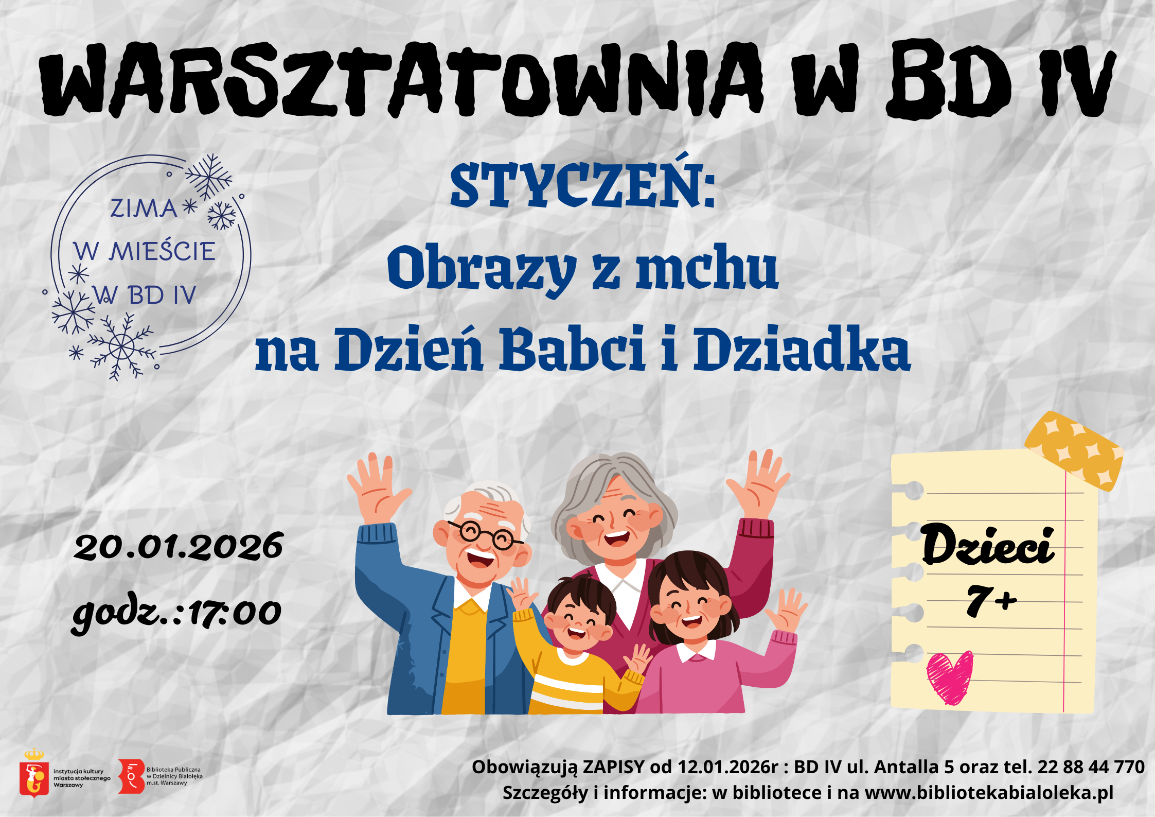 Read more about the article Obrazy z mchu – Zima w Mieście w BD IV