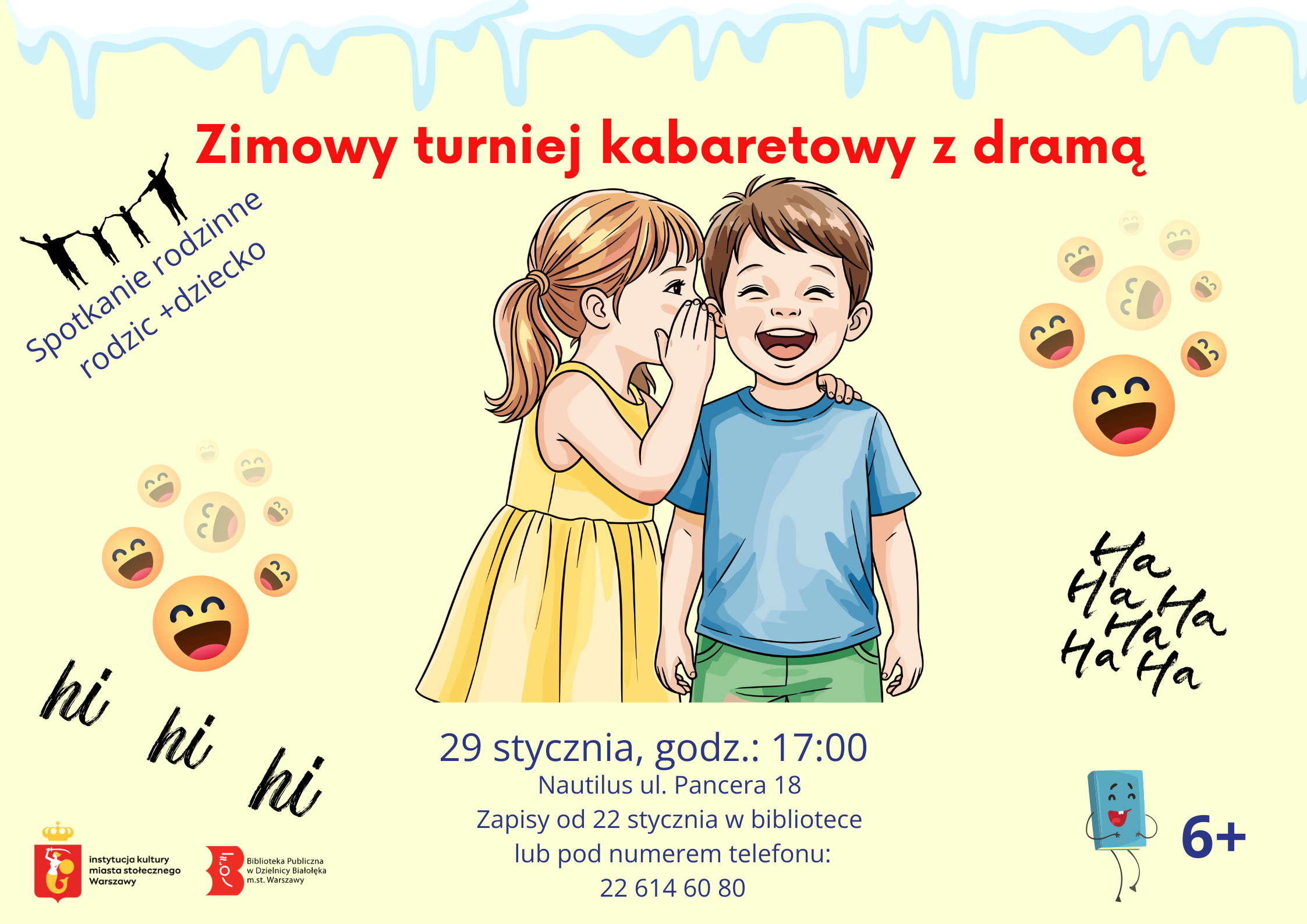 Read more about the article Ferie w Nautilusie „Zimowy turniej kabaretowy z dramą”