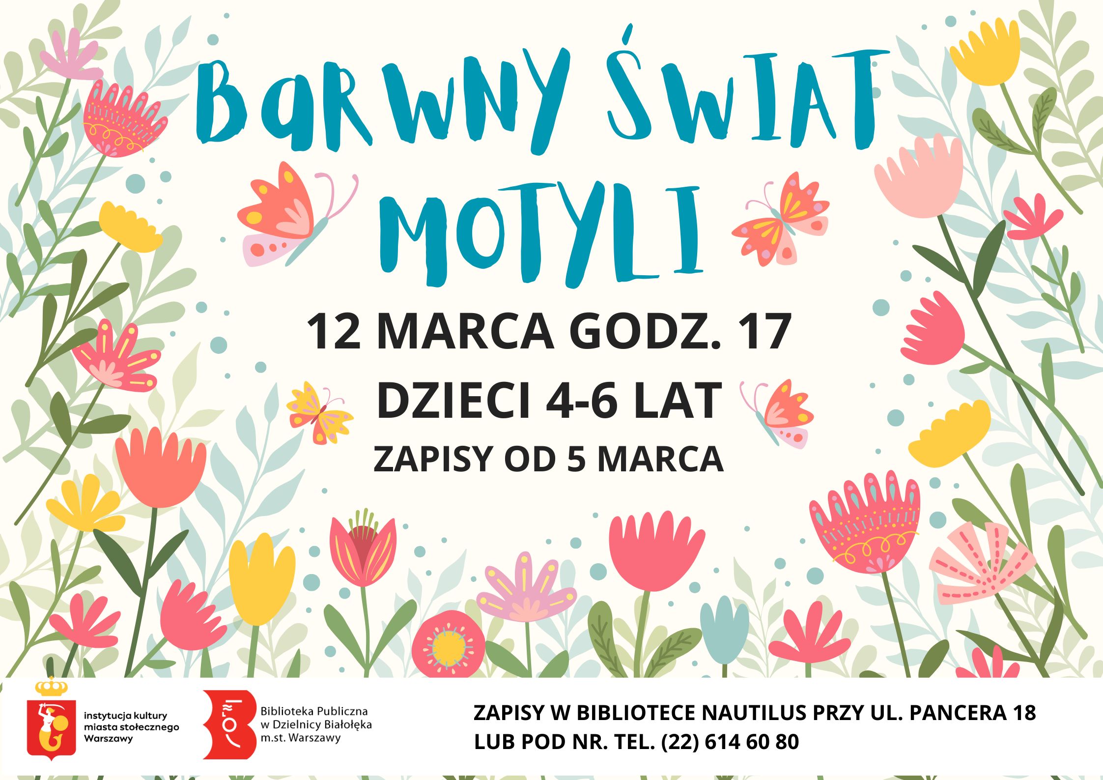 Read more about the article Barwny świat motyli – zajęcia