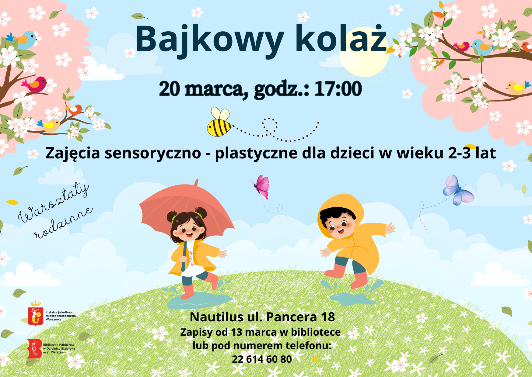 Read more about the article „Bajkowy kolaż” – warsztaty sensoryczno- plastyczne