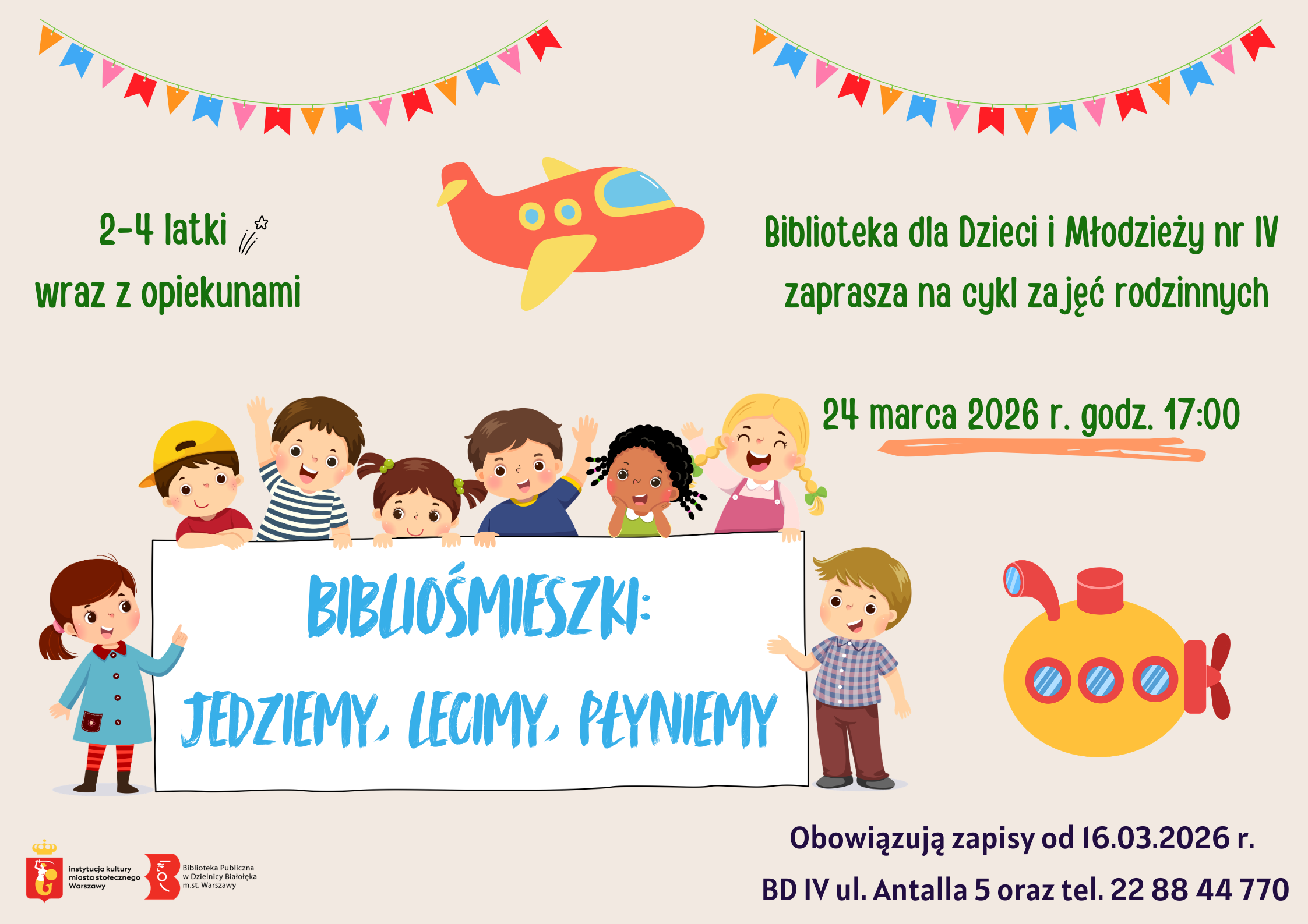 Read more about the article Bibliośmieszki: jedziemy, lecimy, płyniemy