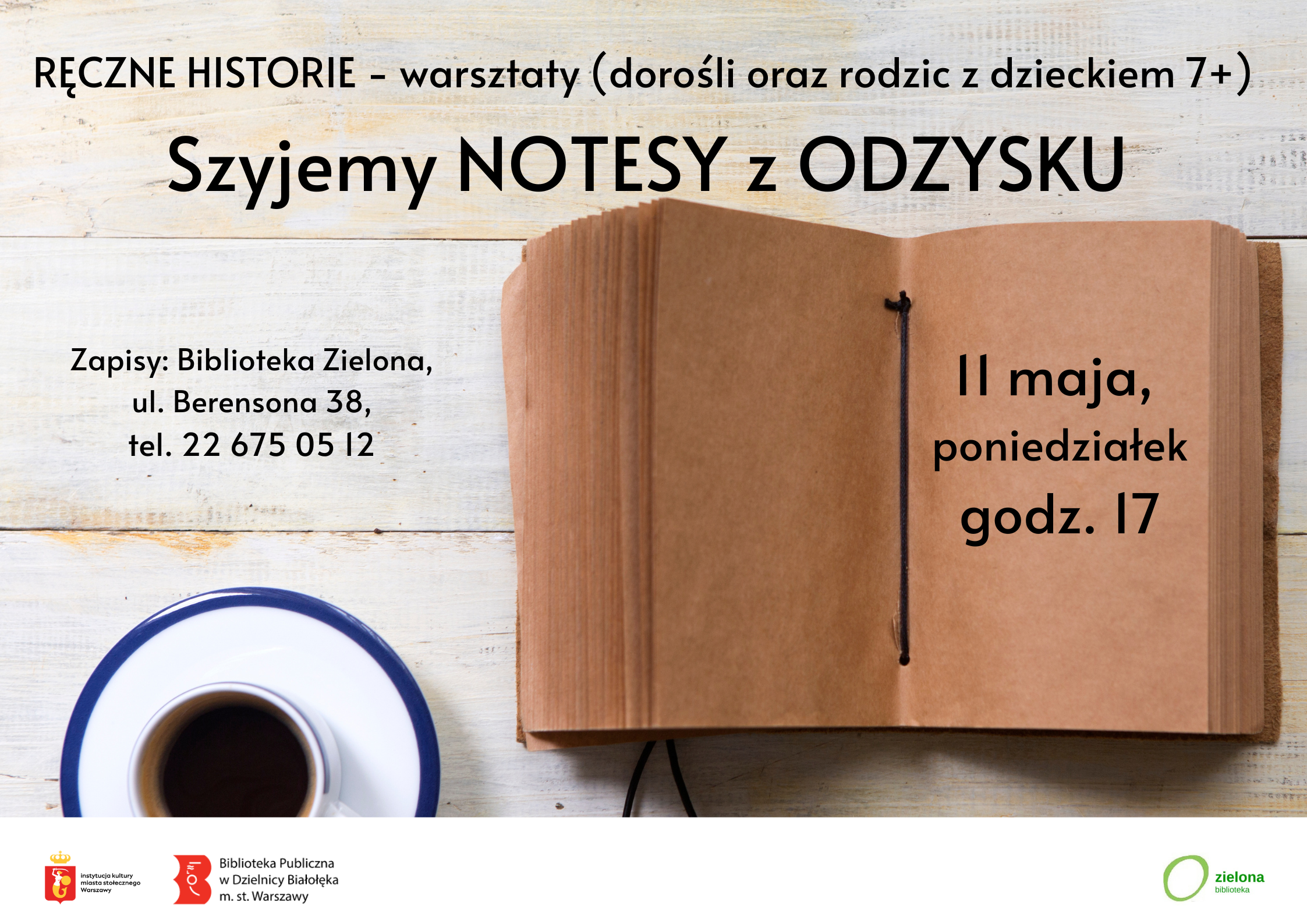 Read more about the article Ręczne historie – składamy i szyjemy notesy