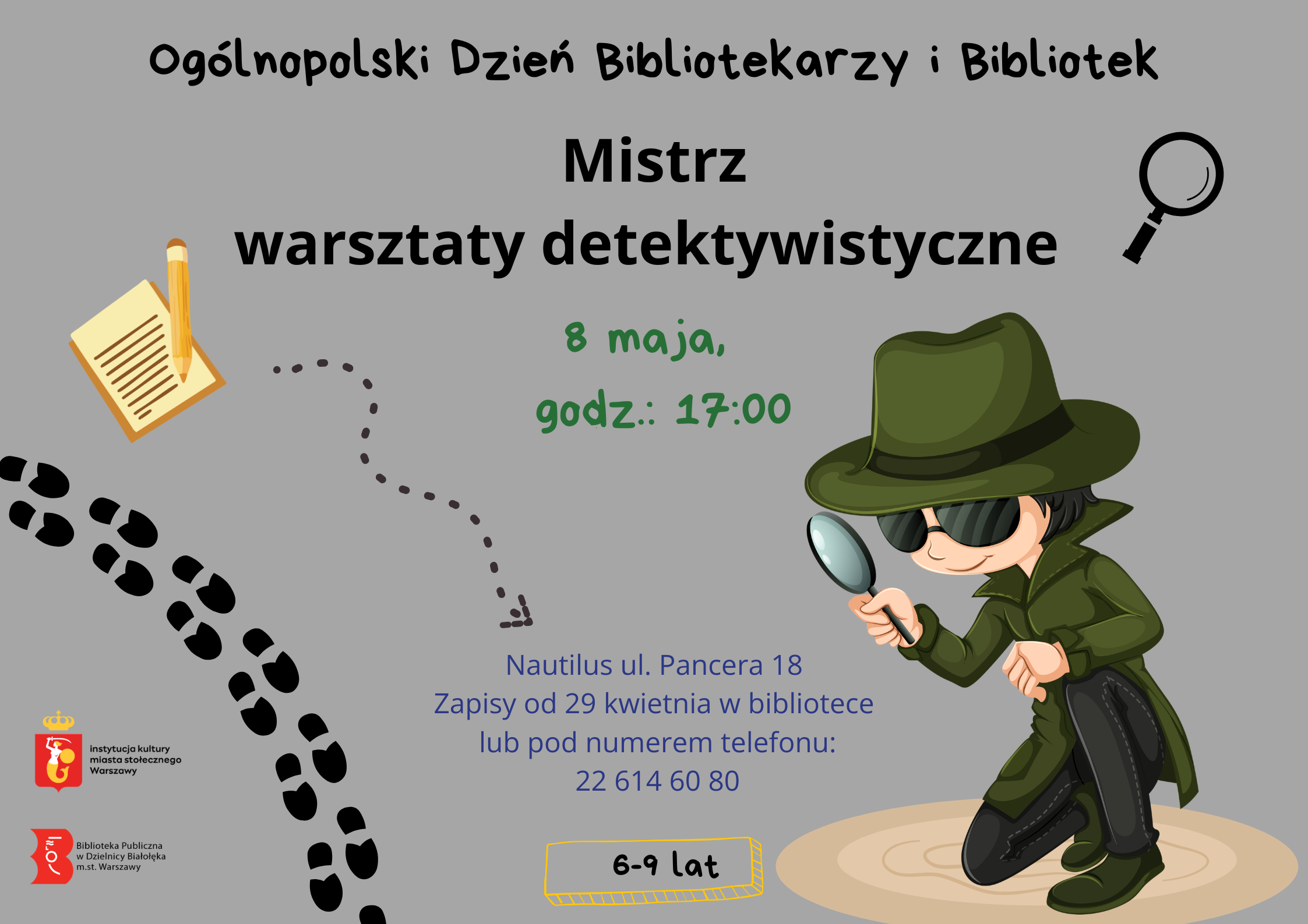 Read more about the article Mistrz – warsztaty detektywistyczne