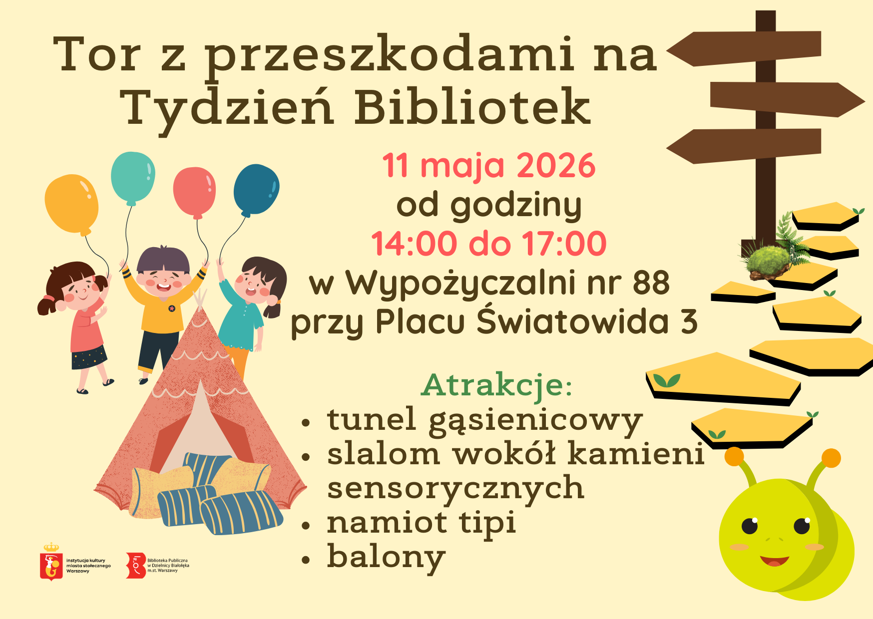 Read more about the article Tor z przeszkodami na Tydzień Bibliotek