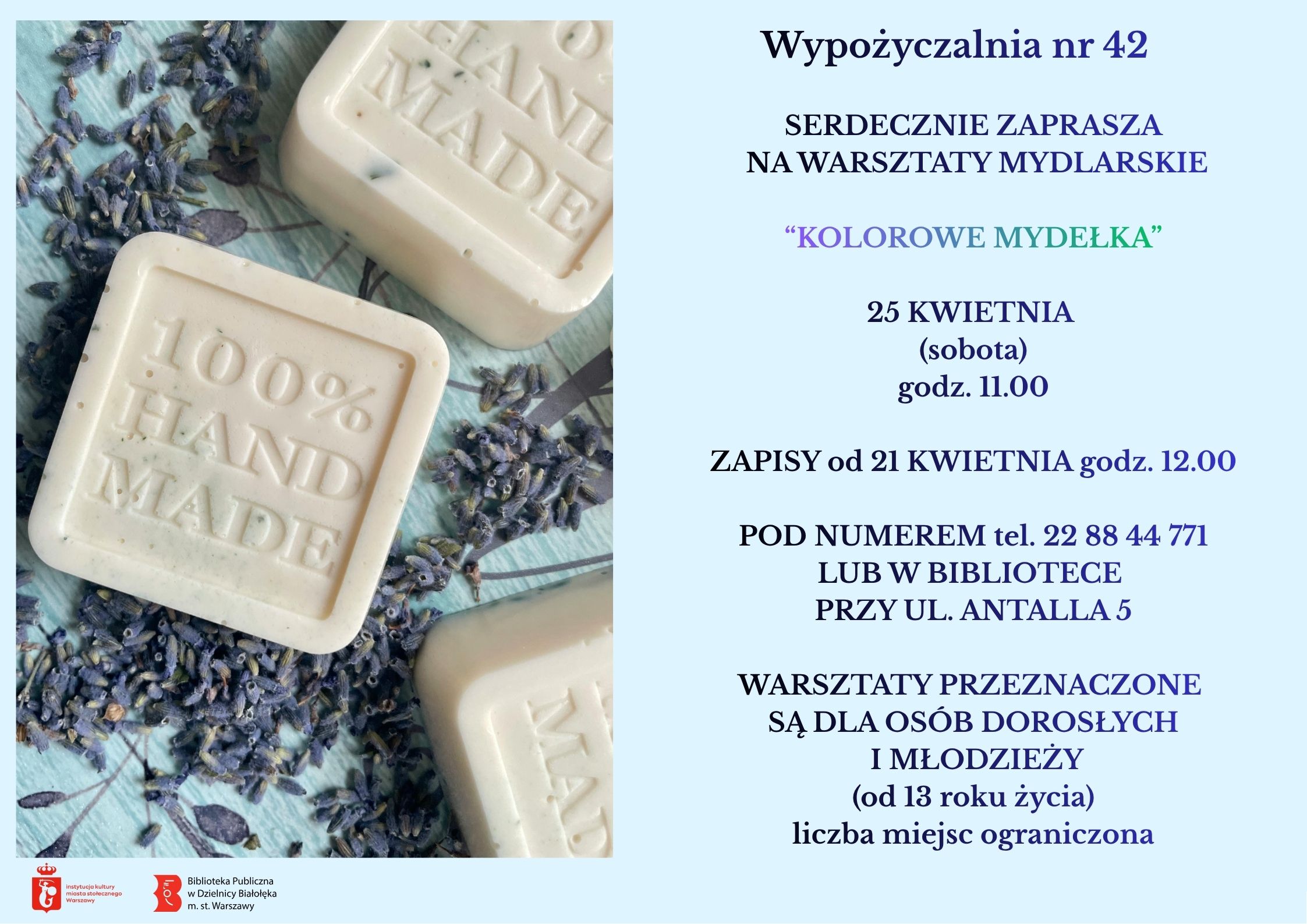 Read more about the article Warsztaty mydlarskie w Wyp. 42