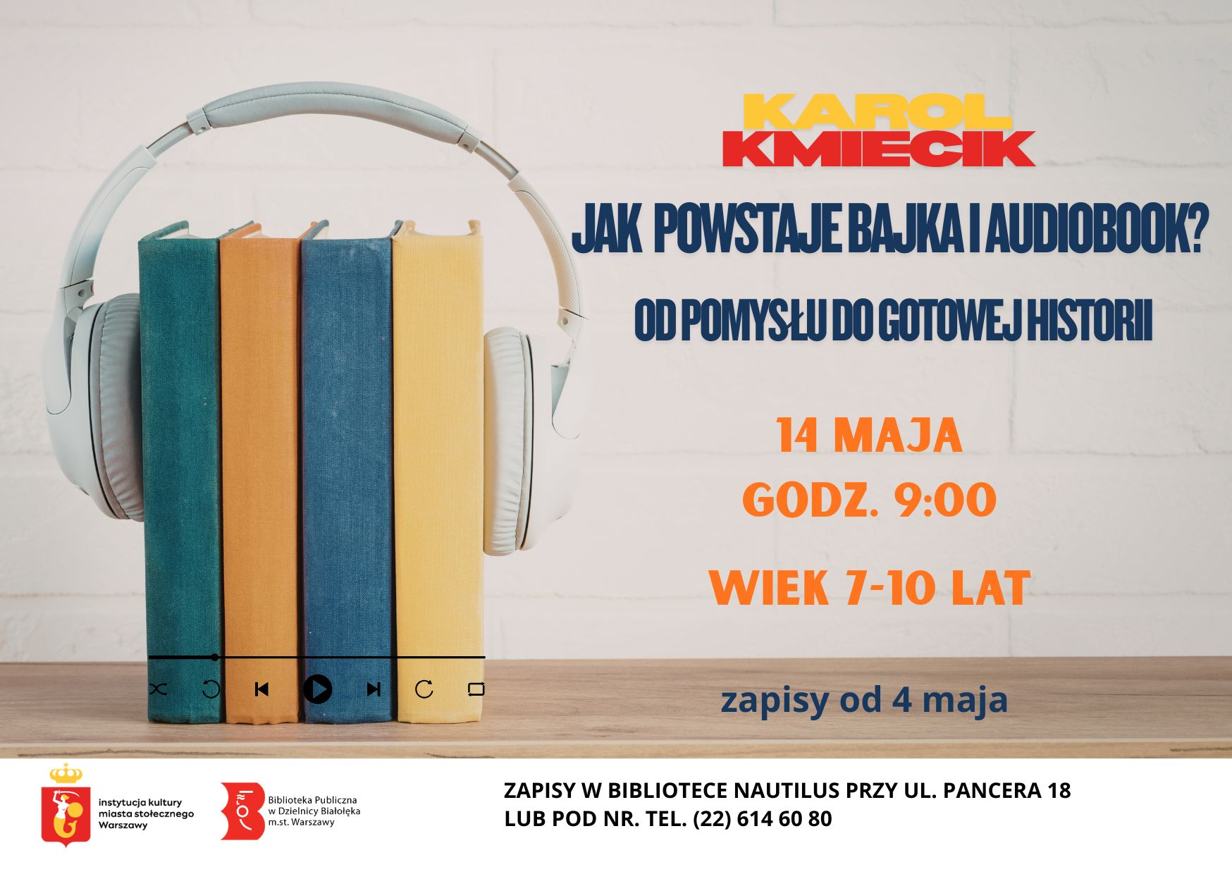 Read more about the article Karol Kmiecik – Jak powstaje bajka i audiobook? Od pomysłu do gotowej historii