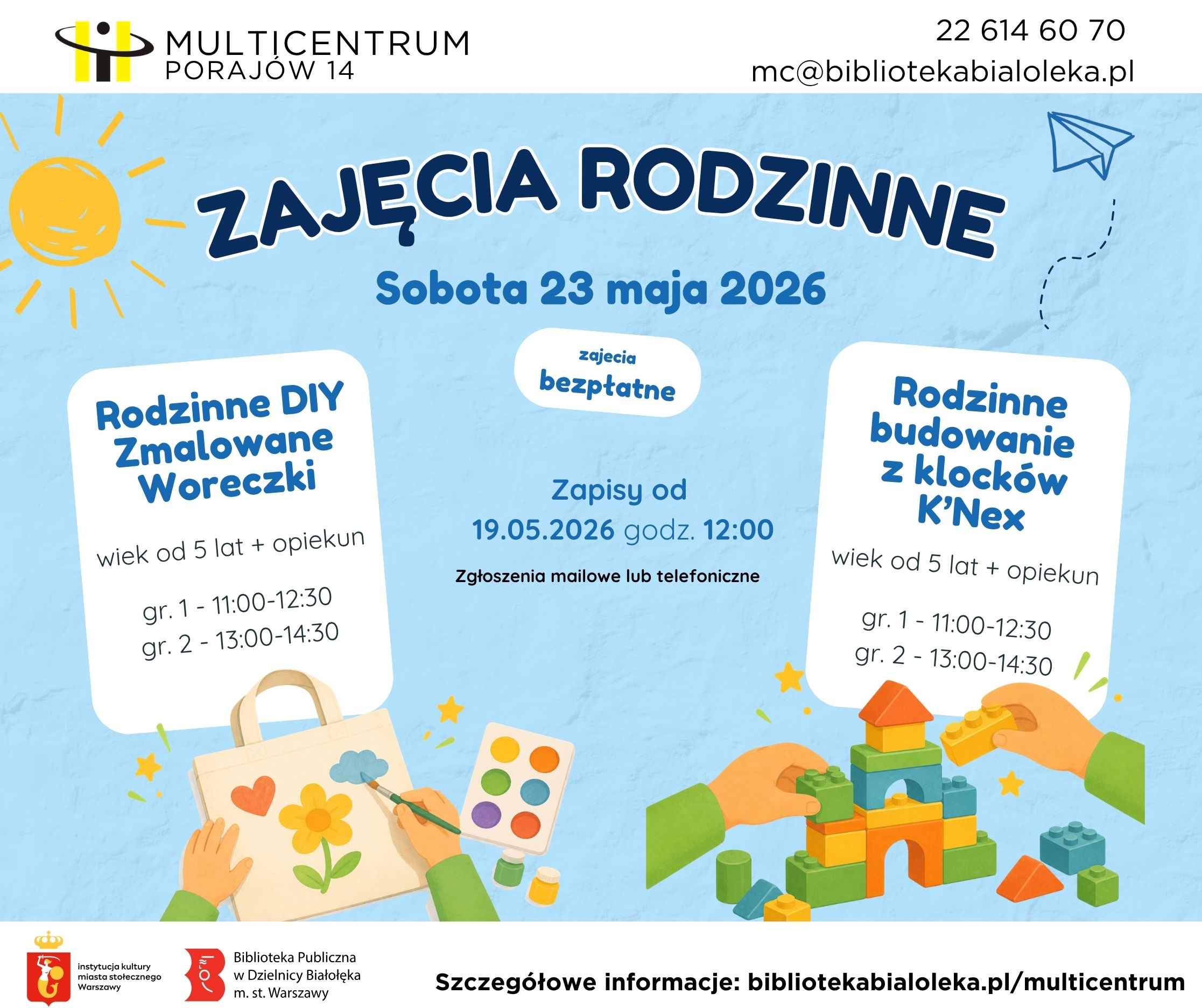 Read more about the article Kreatywne zajęcia rodzinne w maju