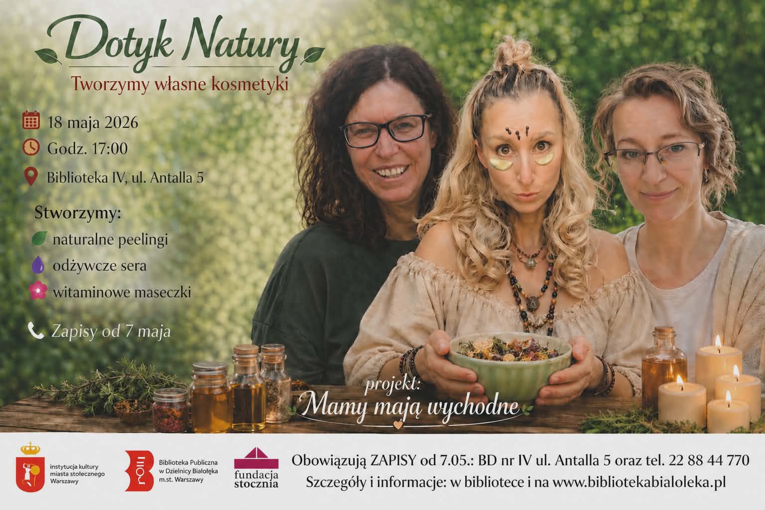 Read more about the article Dotyk Natury: tworzymy własne kosmetyki