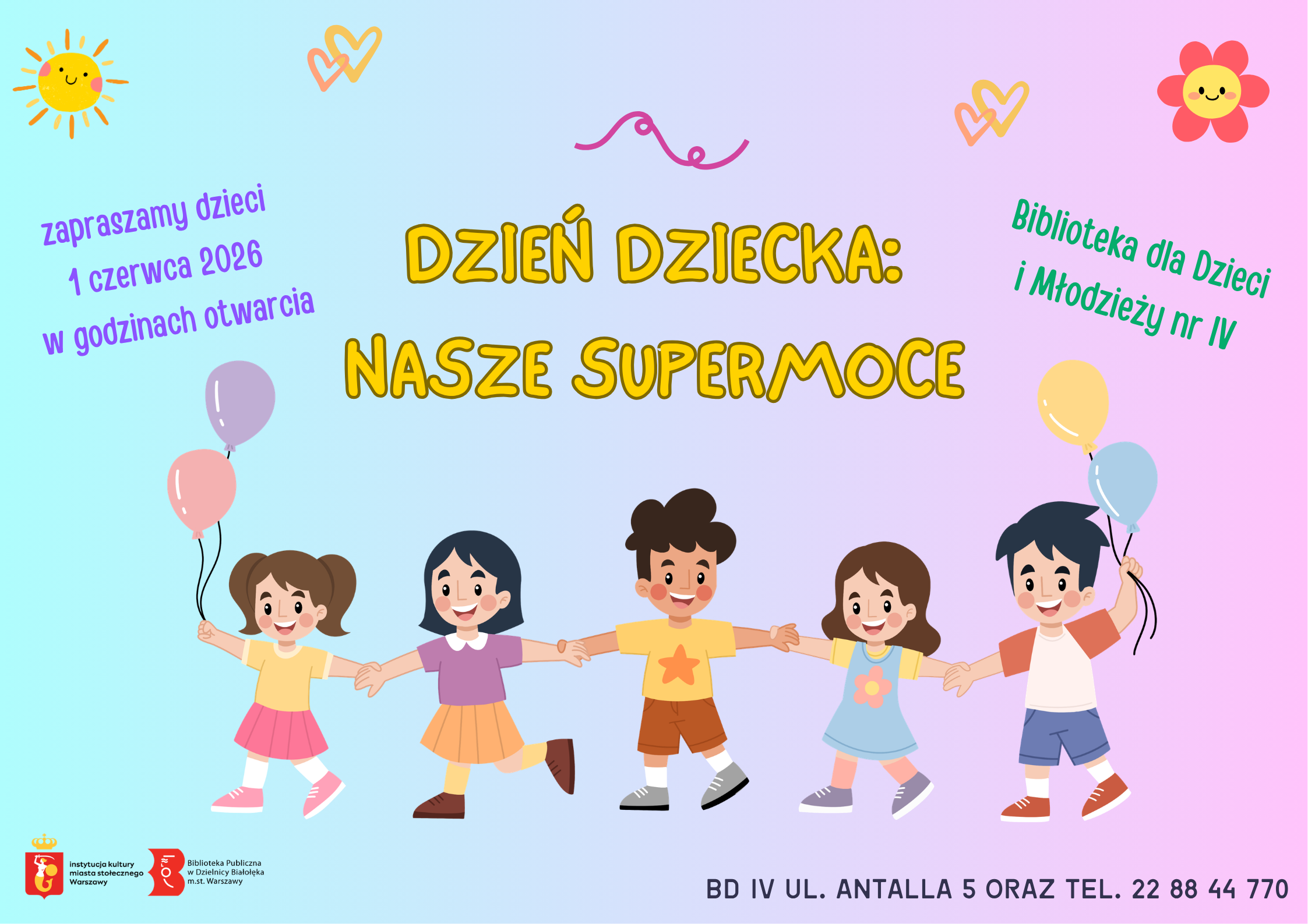 Read more about the article Dzień Dziecka: nasze supermoce w Czwórce!