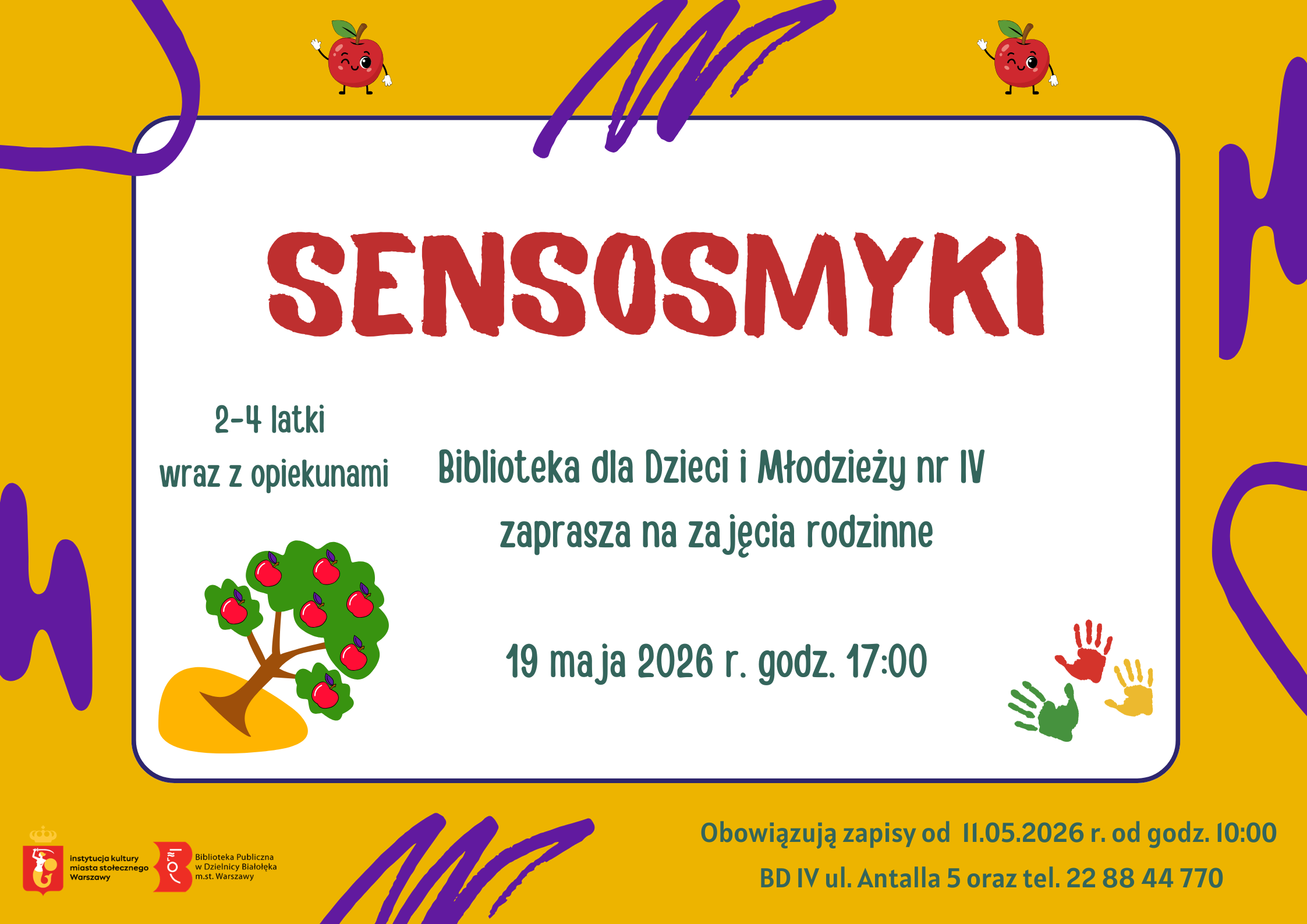 Read more about the article Sensosmyki w maju w Czwórce