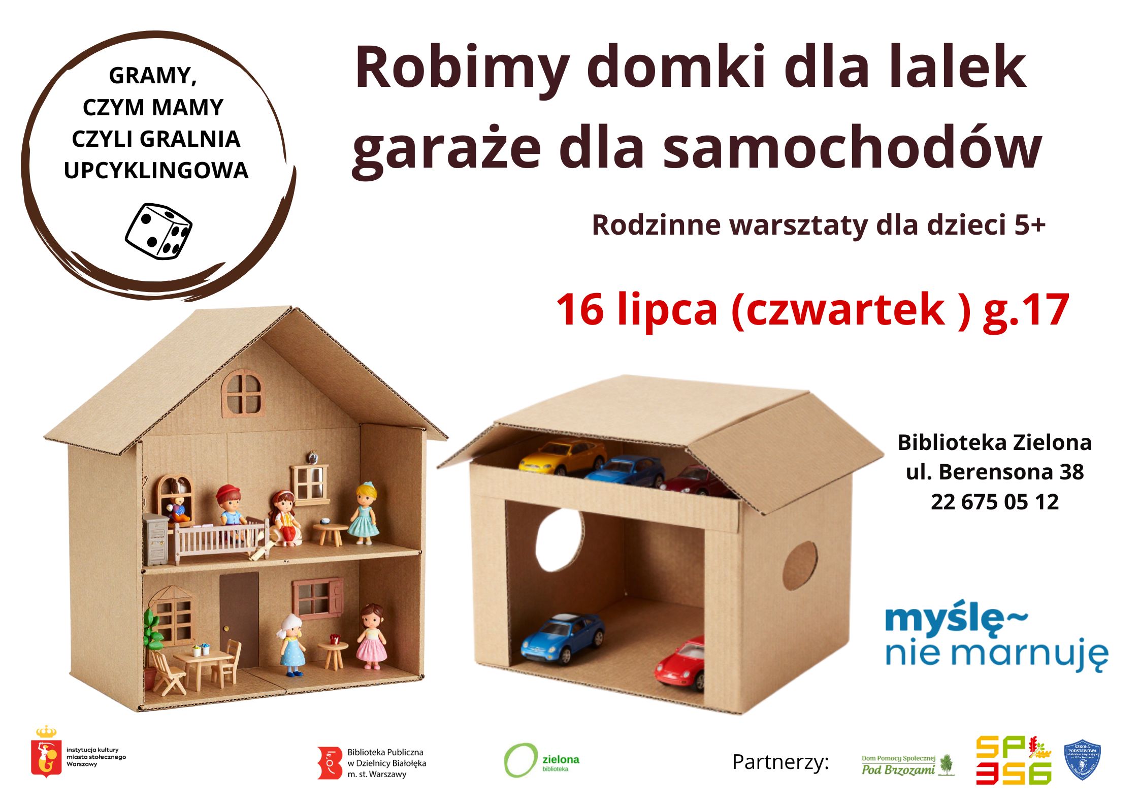 Read more about the article Robimy domki i garaże w Bibliotece Zielonej.