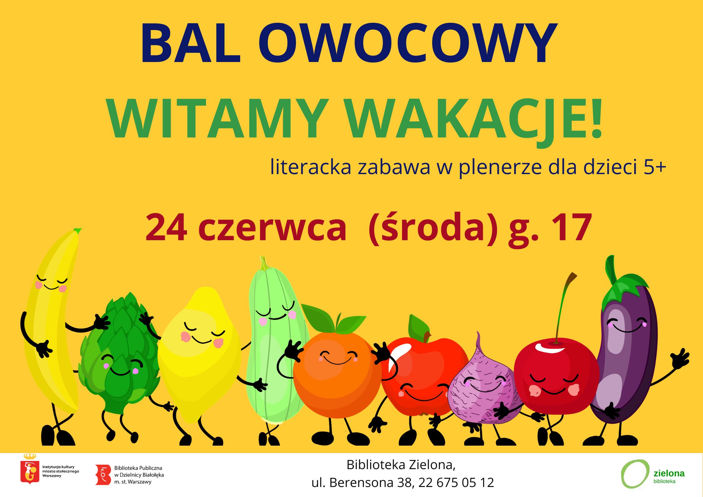Read more about the article Bal owocowy w Bibliotece Zielonej 