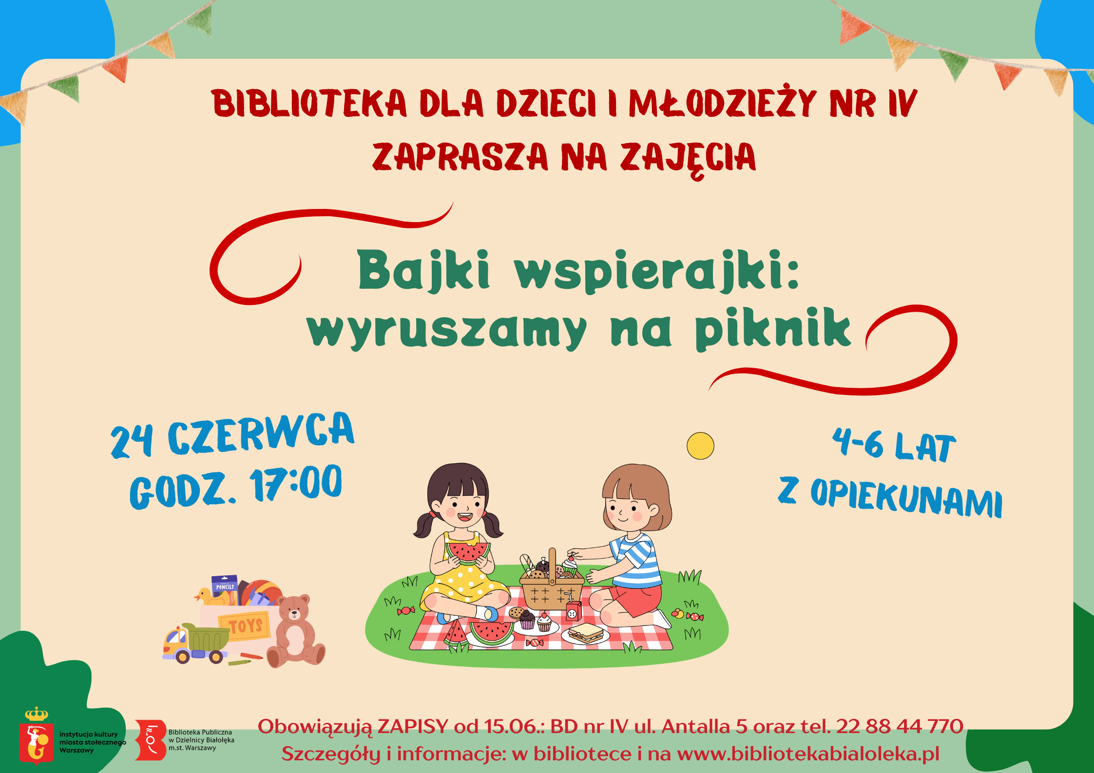 Read more about the article Bajki wspierajki: wyruszamy na piknik