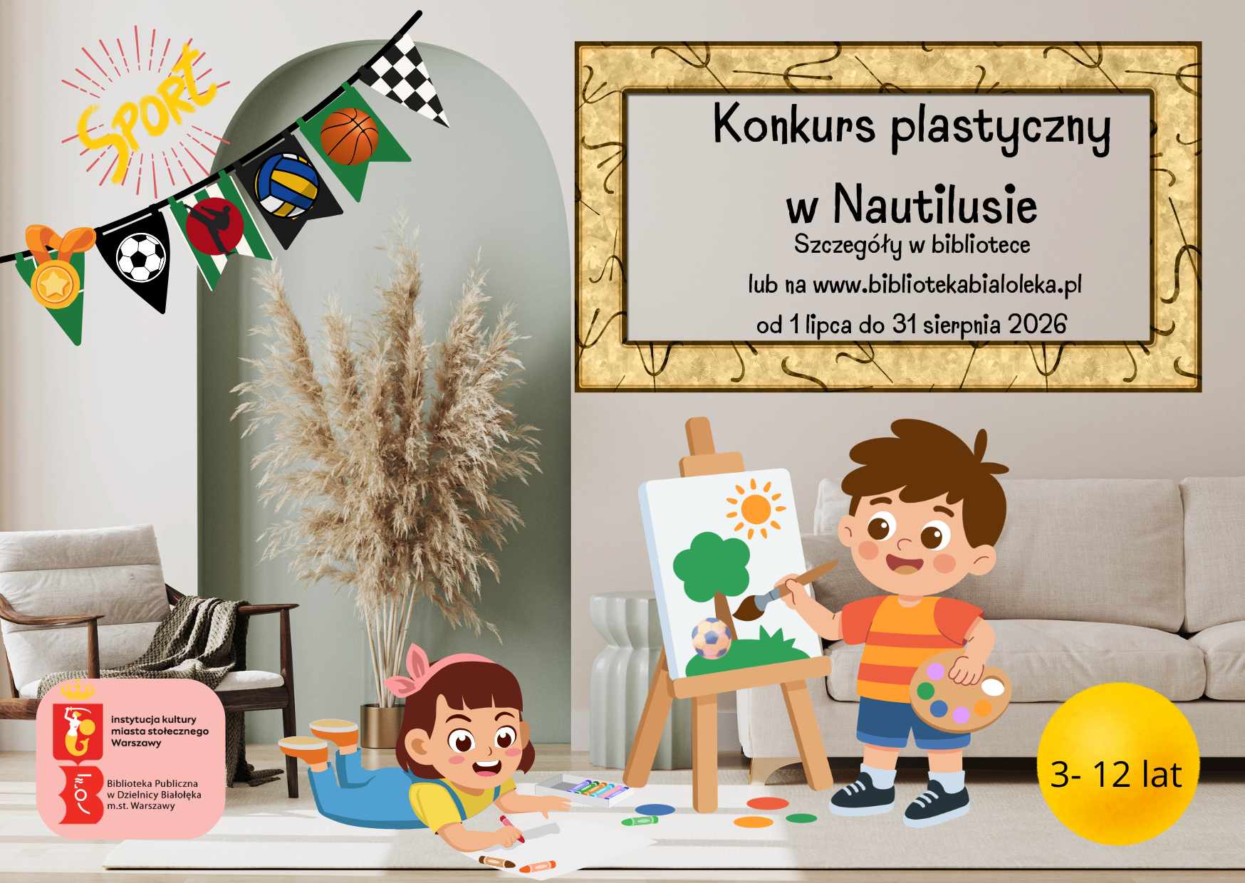 Read more about the article Konkurs plastyczny pt.: „Moja ulubiona aktywność sportowa.”