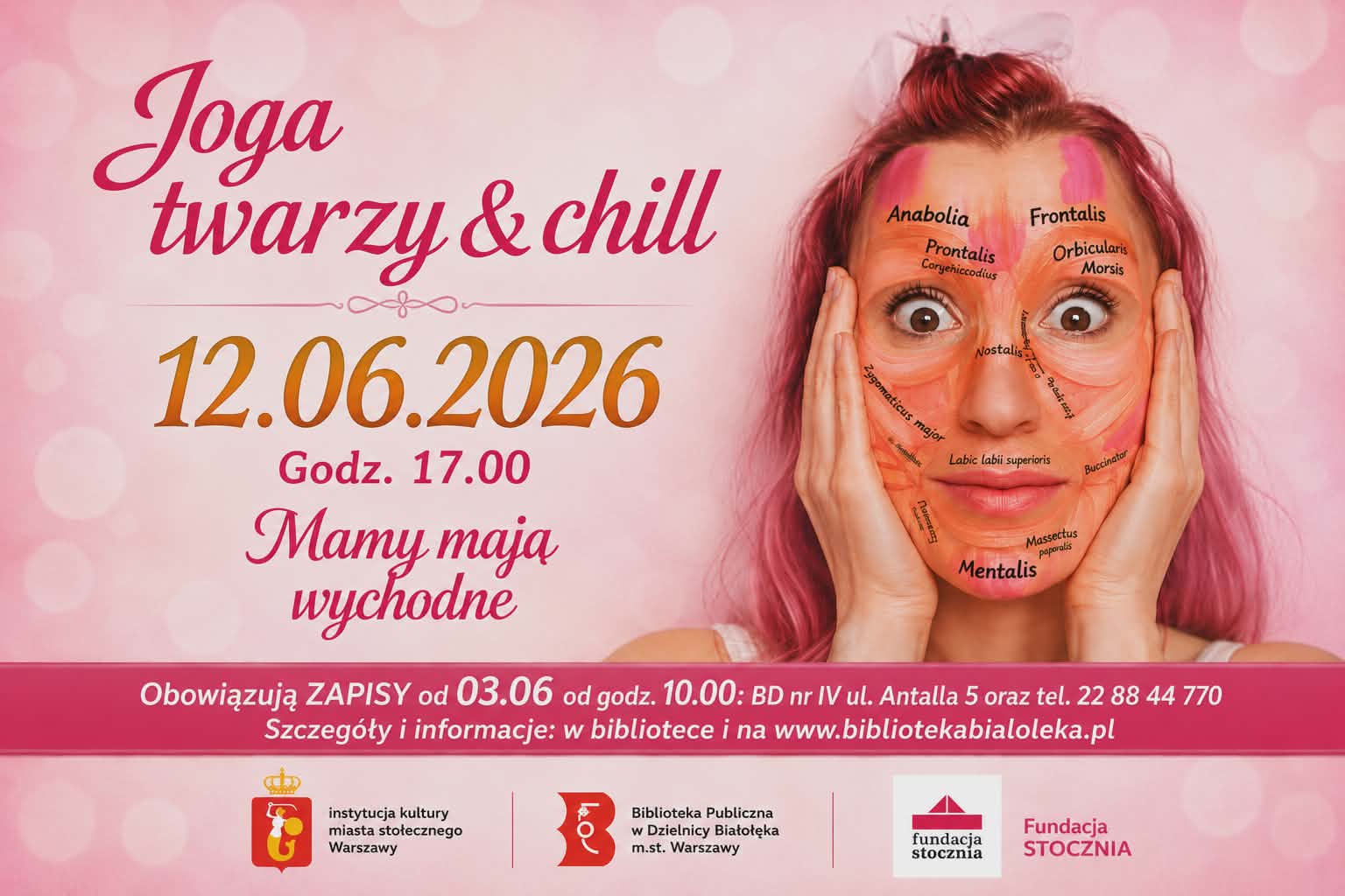 Read more about the article Mamy mają wychodne: joga twarzy & chill
