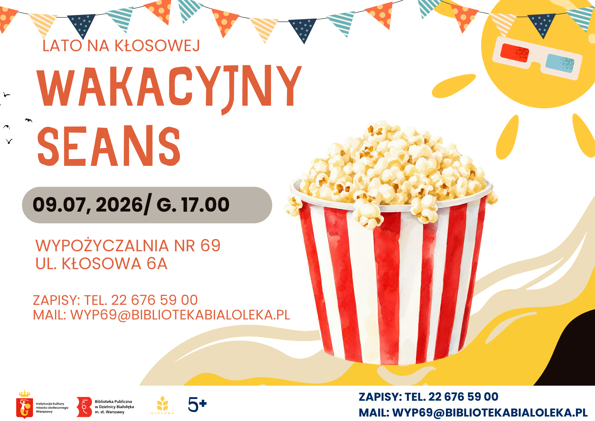 Read more about the article LATO NA KŁOSOWEJ – Wakacyjny seans
